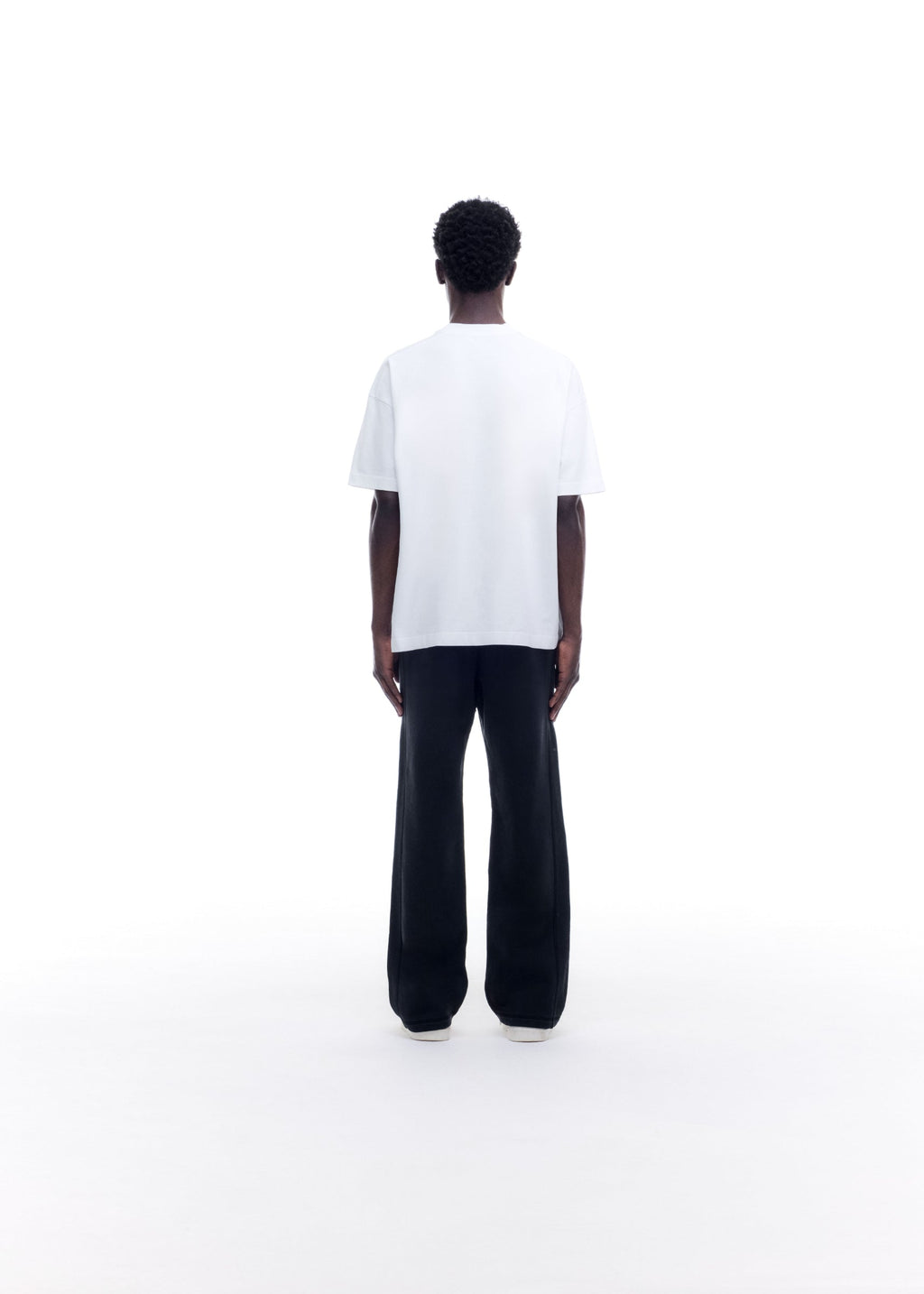 DOUBLE LOGO SPORTS T-SHIRT - WHITE
