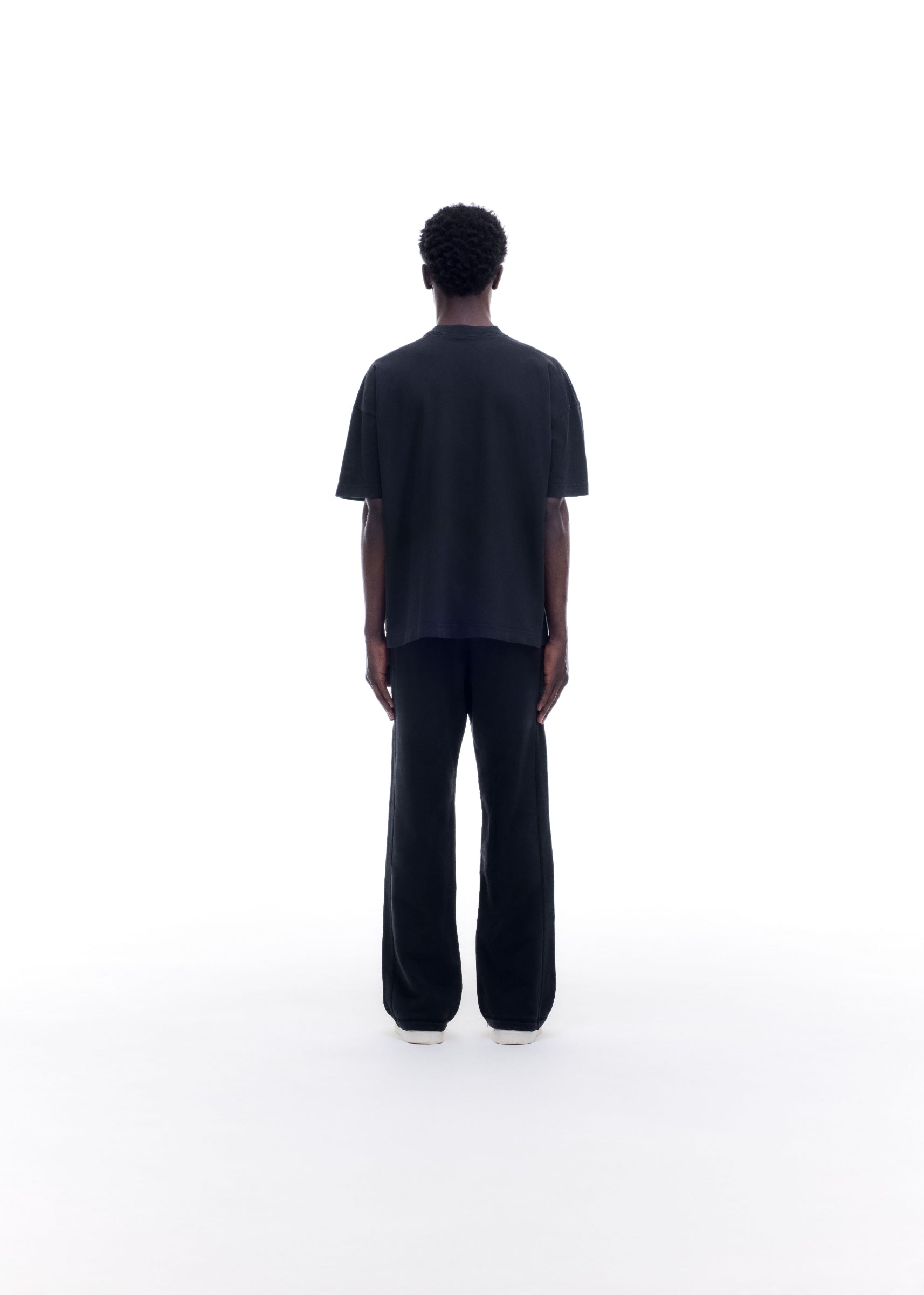 DOUBLE LOGO SPORTS T-SHIRT - VINTAGE BLACK