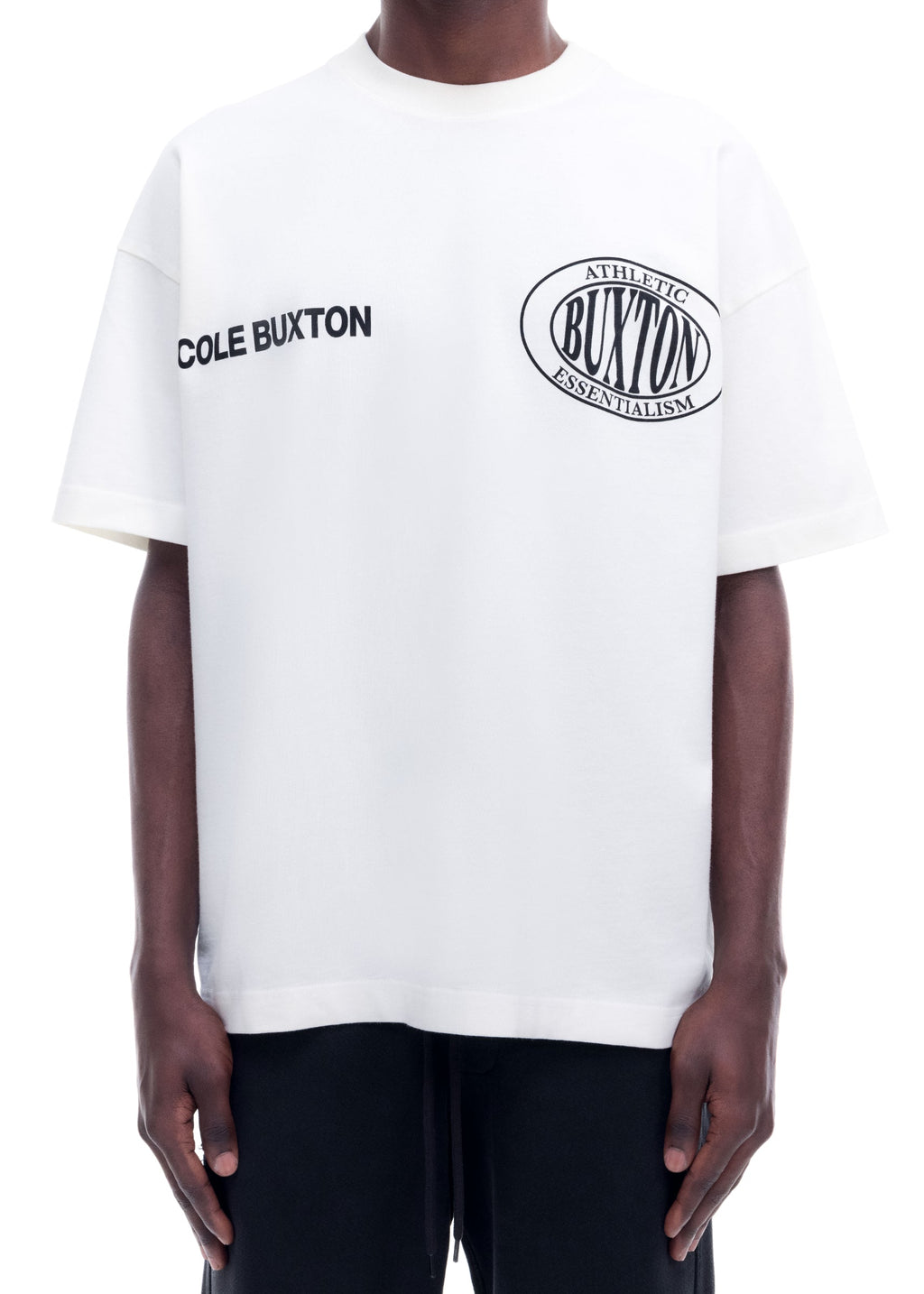 DOUBLE LOGO SPORTS T-SHIRT - VINTAGE WHITE