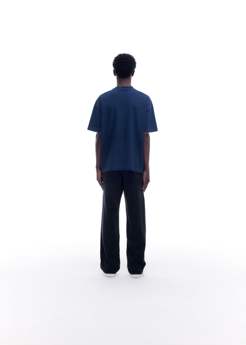 DOUBLE LOGO SPORTS T-SHIRT - NAVY