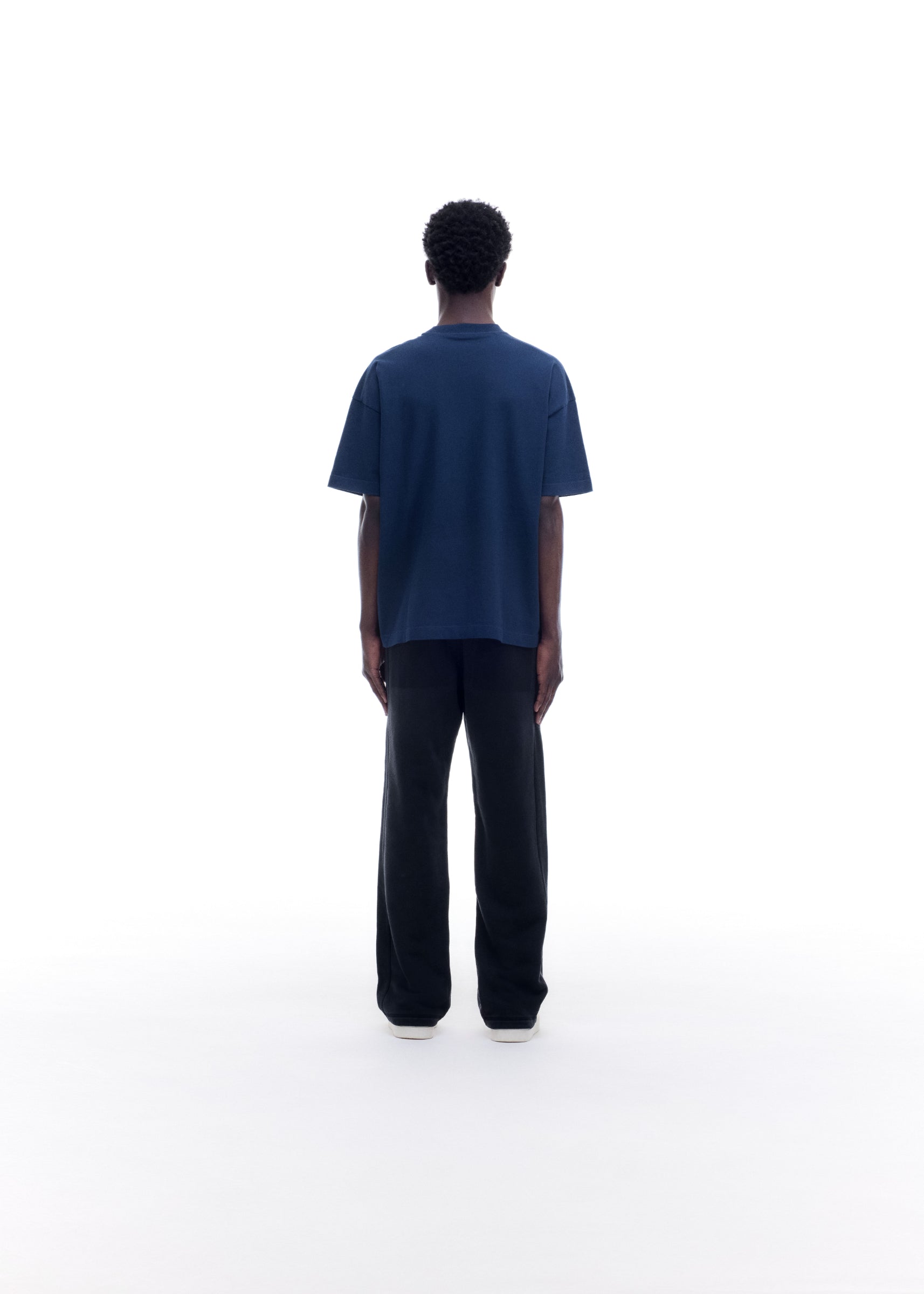 DOUBLE LOGO SPORTS T-SHIRT - NAVY