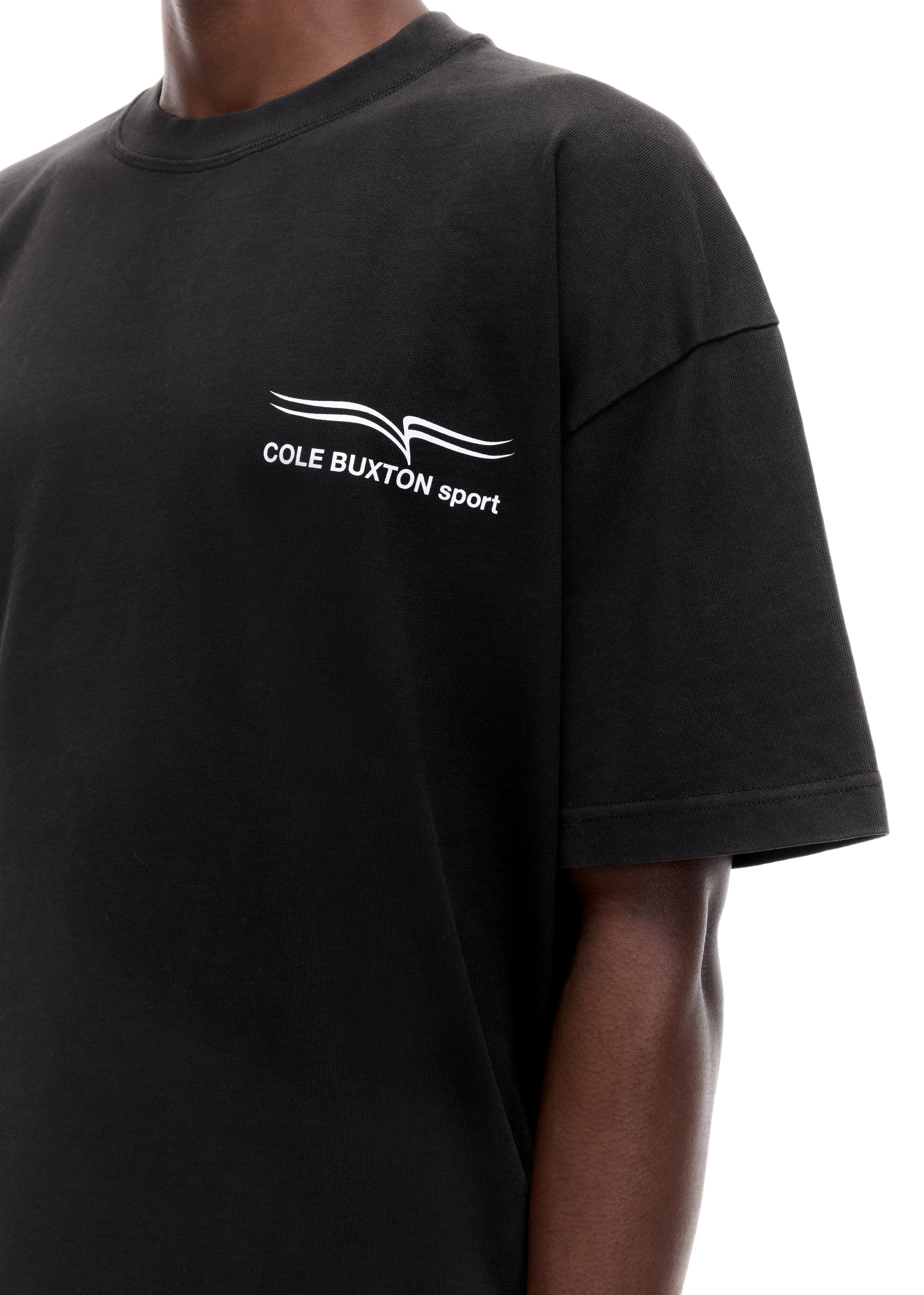 COLE BUXTON SPORT T-SHIRT - VINTAGE BLACK
