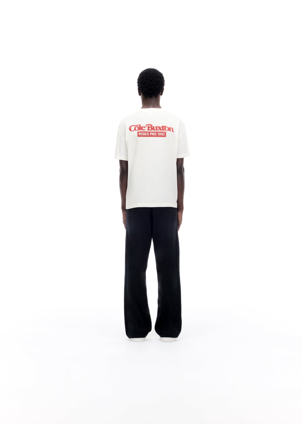 RODEO PRO T-SHIRT - VINTAGE WHITE/RED