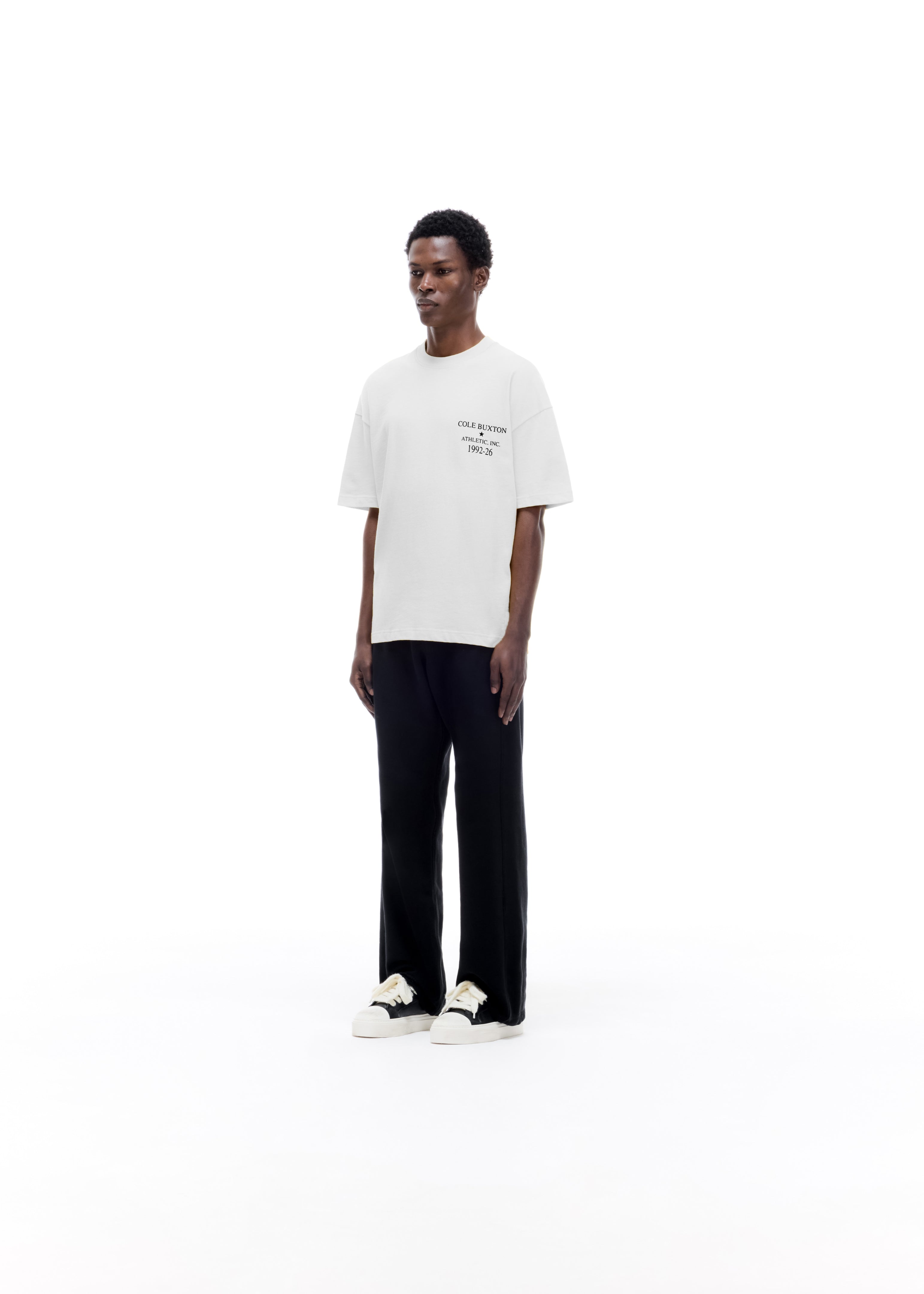 ATHLETIC INC T-SHIRT - WHITE