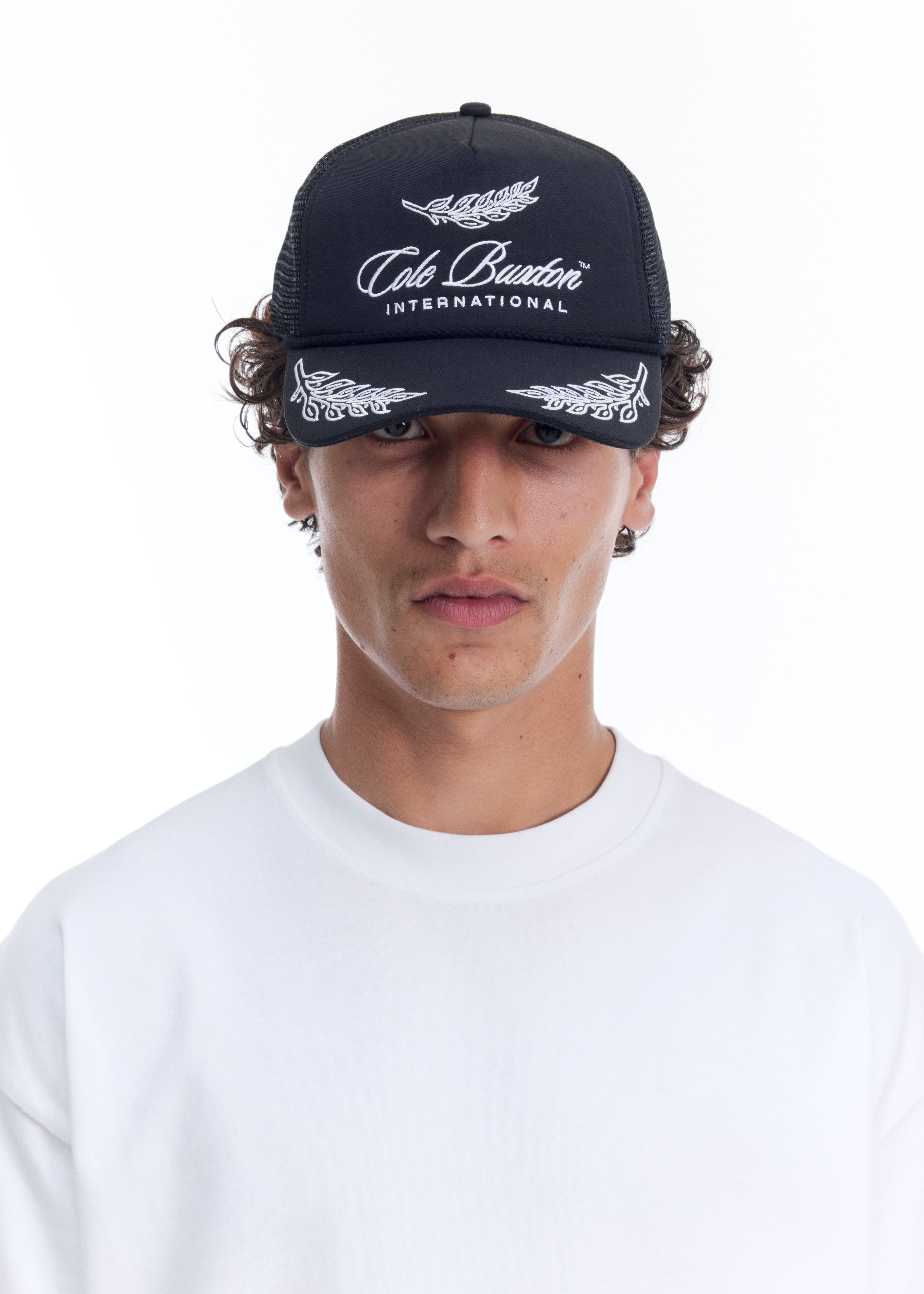 INTERNATIONAL RACING CAP - BLACK