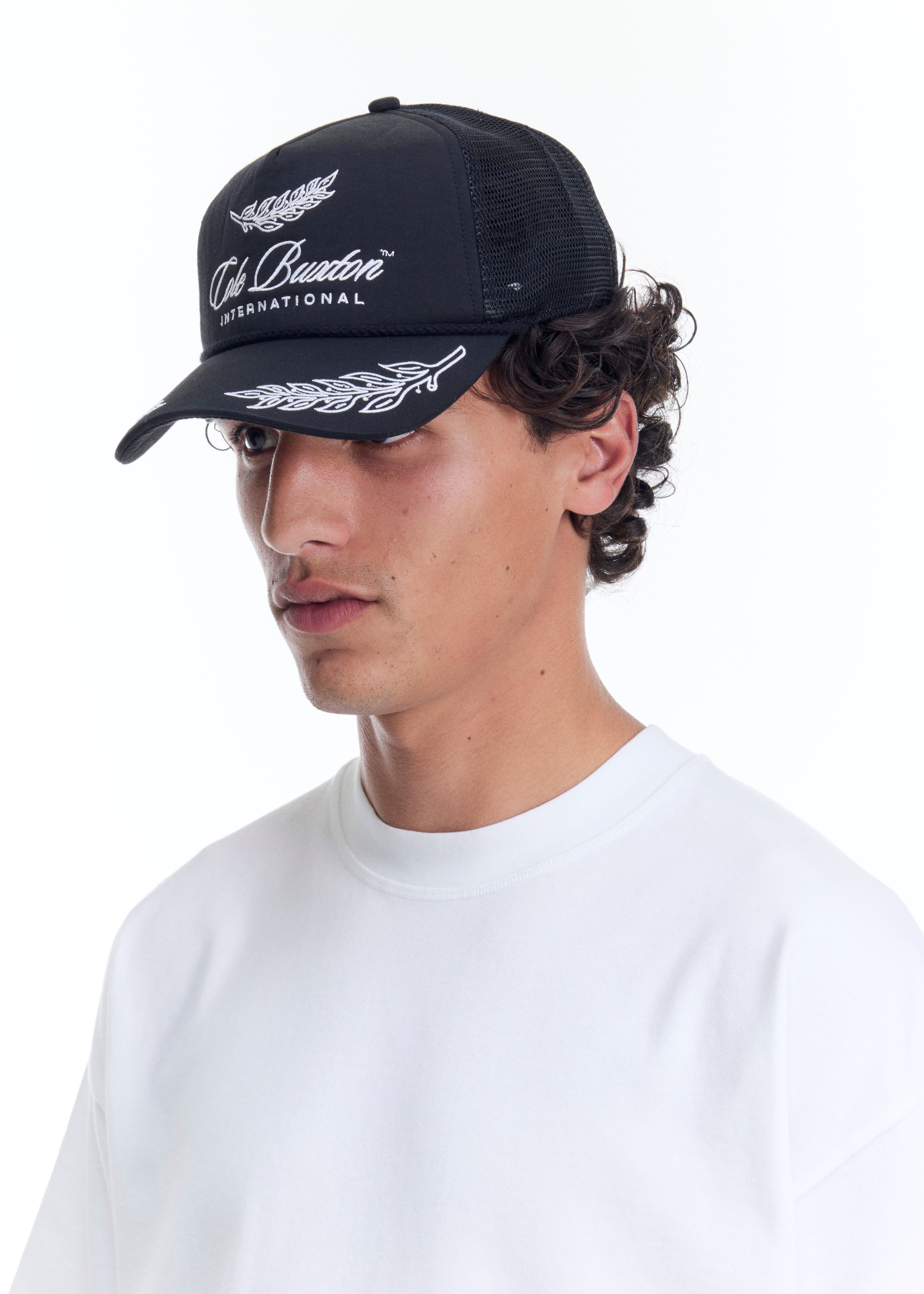 INTERNATIONAL RACING CAP - BLACK