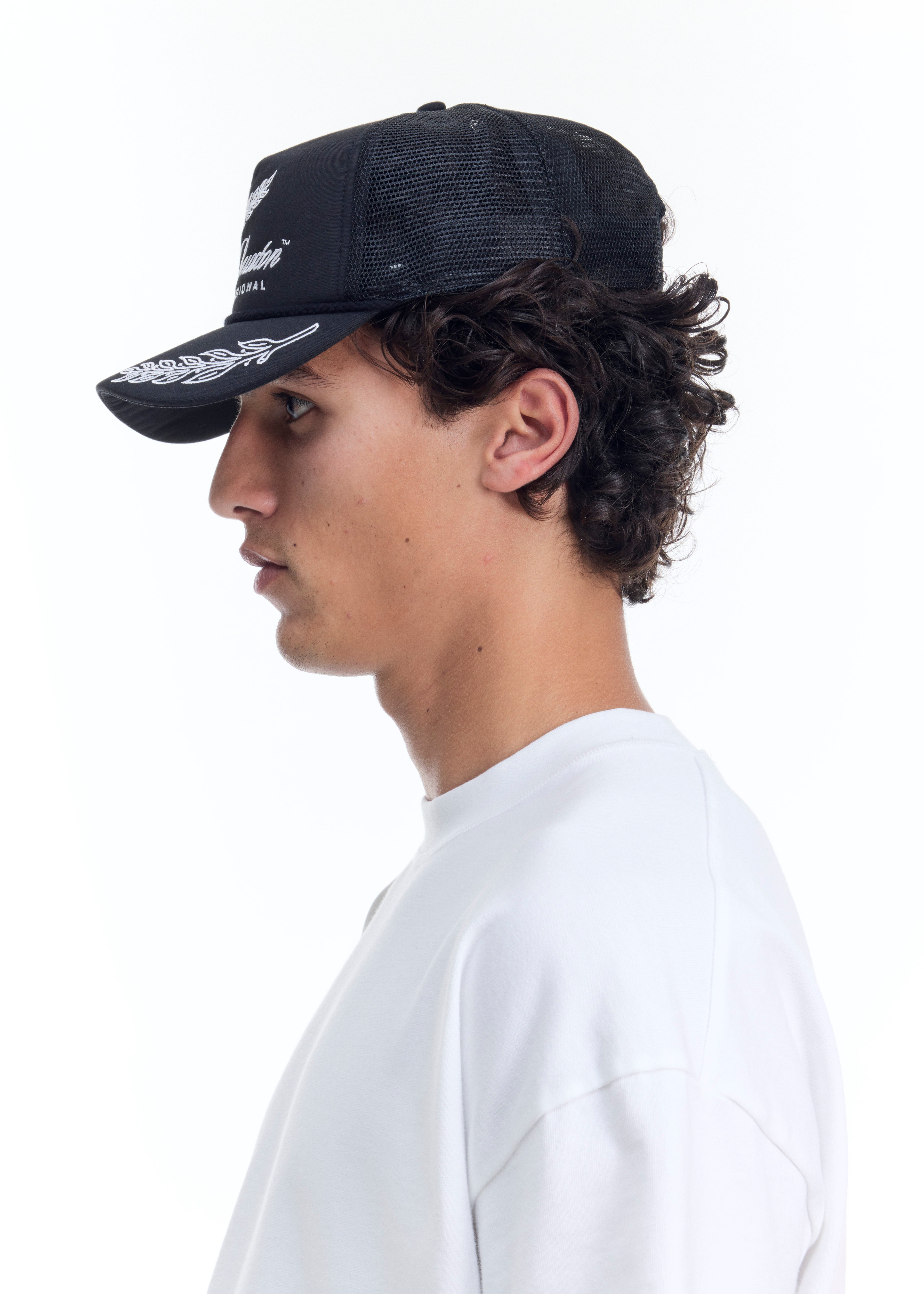 INTERNATIONAL RACING CAP - BLACK