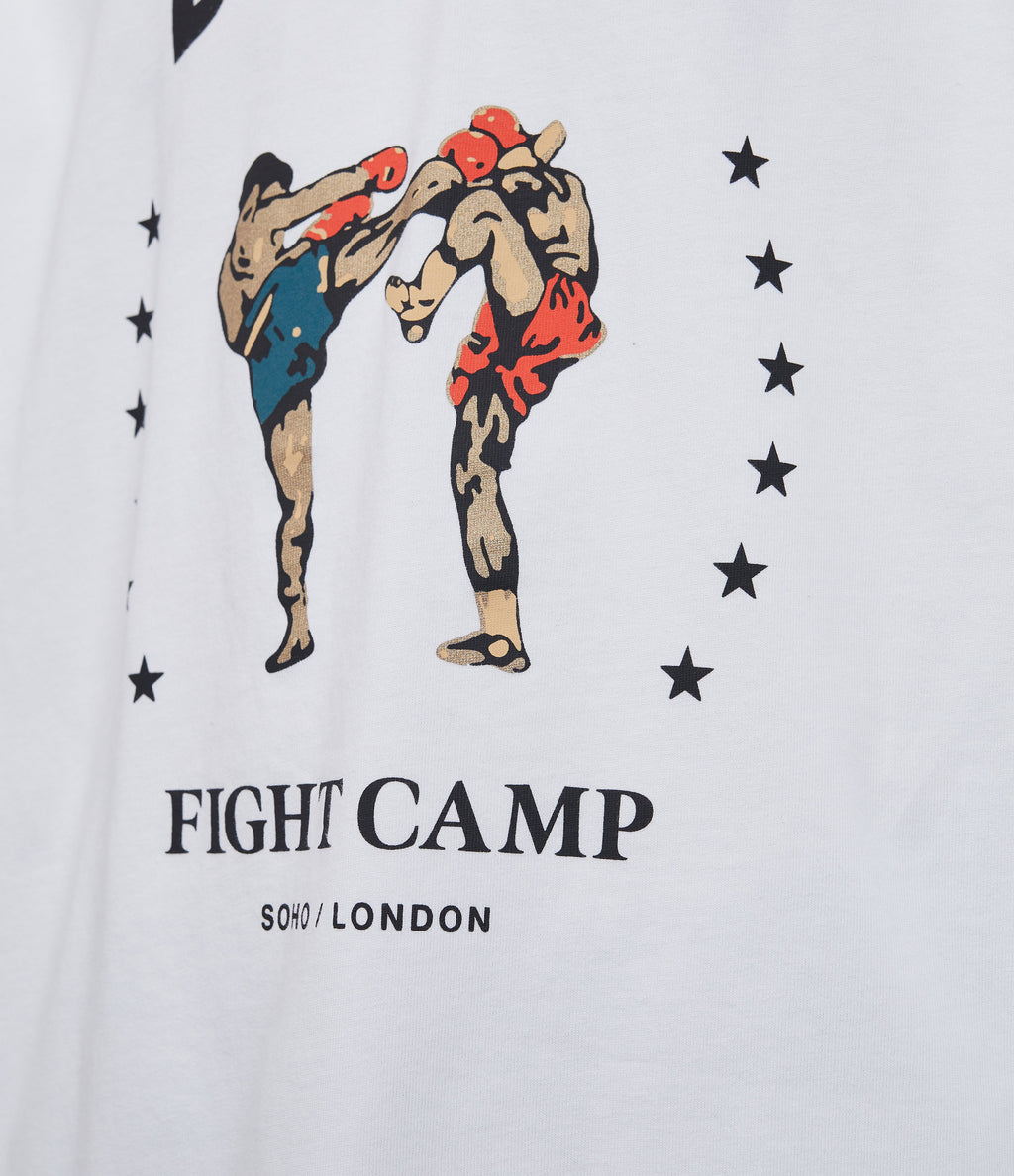 FIGHT CAMP T-SHIRT - WHITE