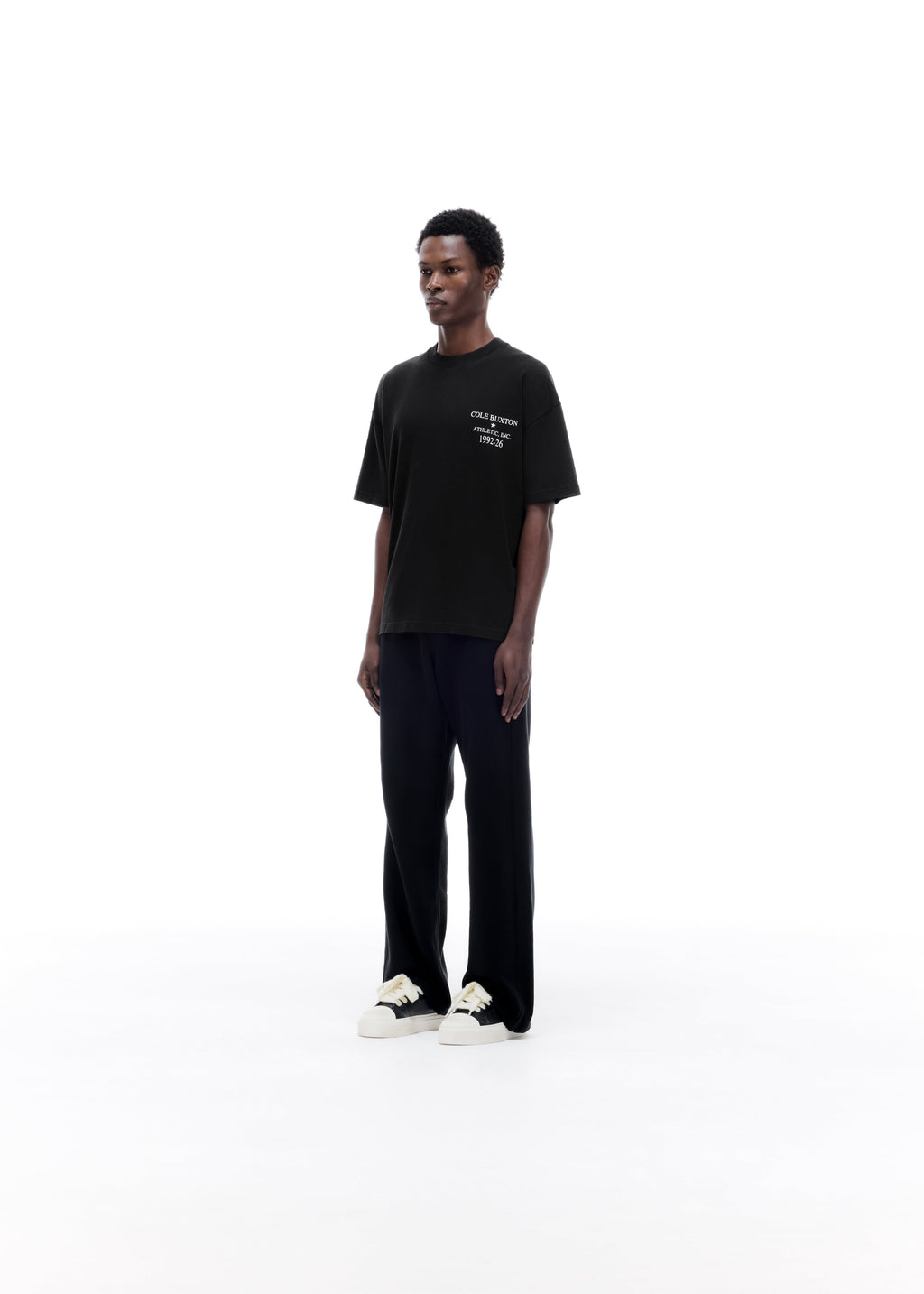 ATHLETIC INC T-SHIRT - VINTAGE BLACK