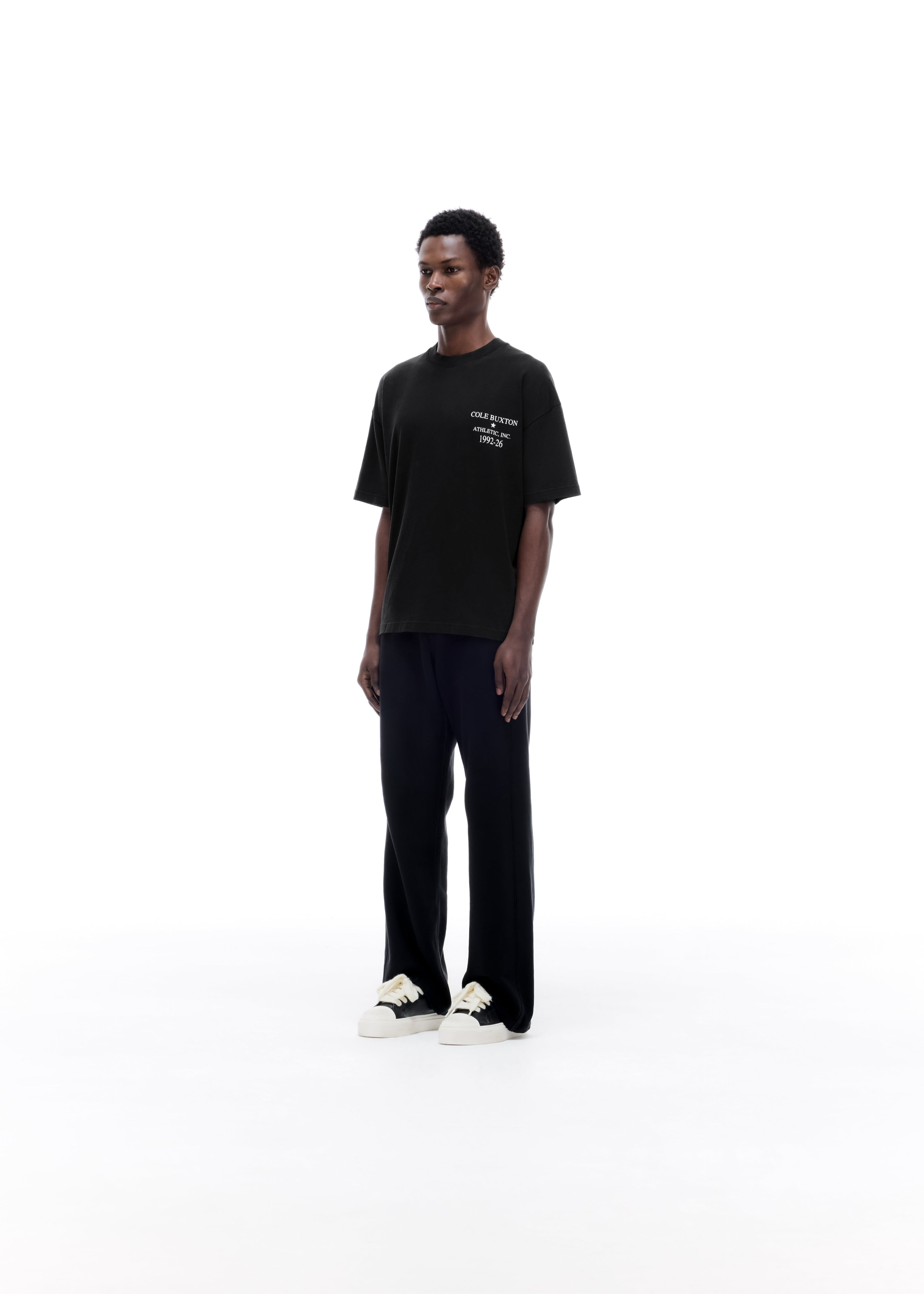 ATHLETIC INC T-SHIRT - VINTAGE BLACK