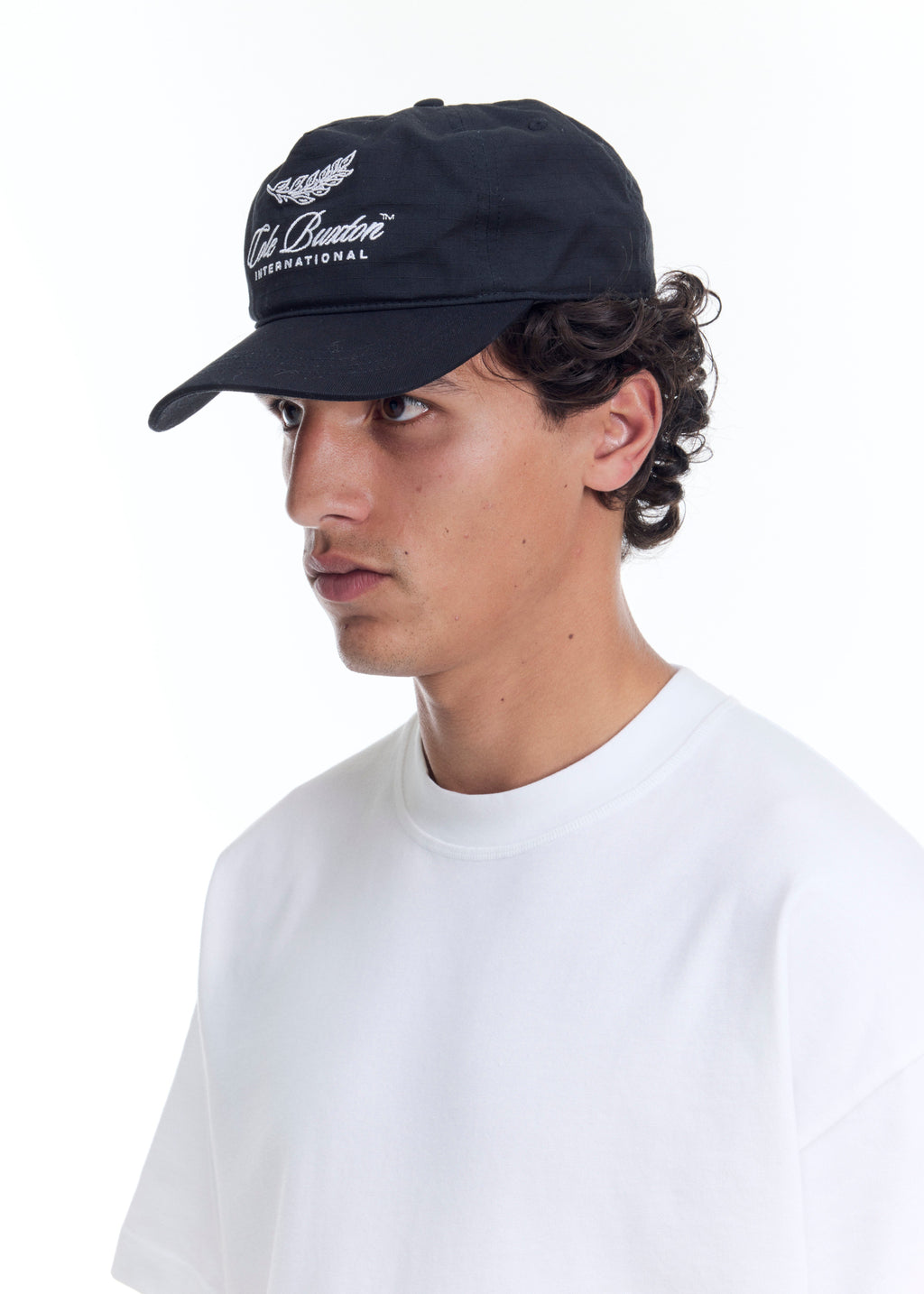 INTERNATIONAL BASEBALL CAP - BLACK