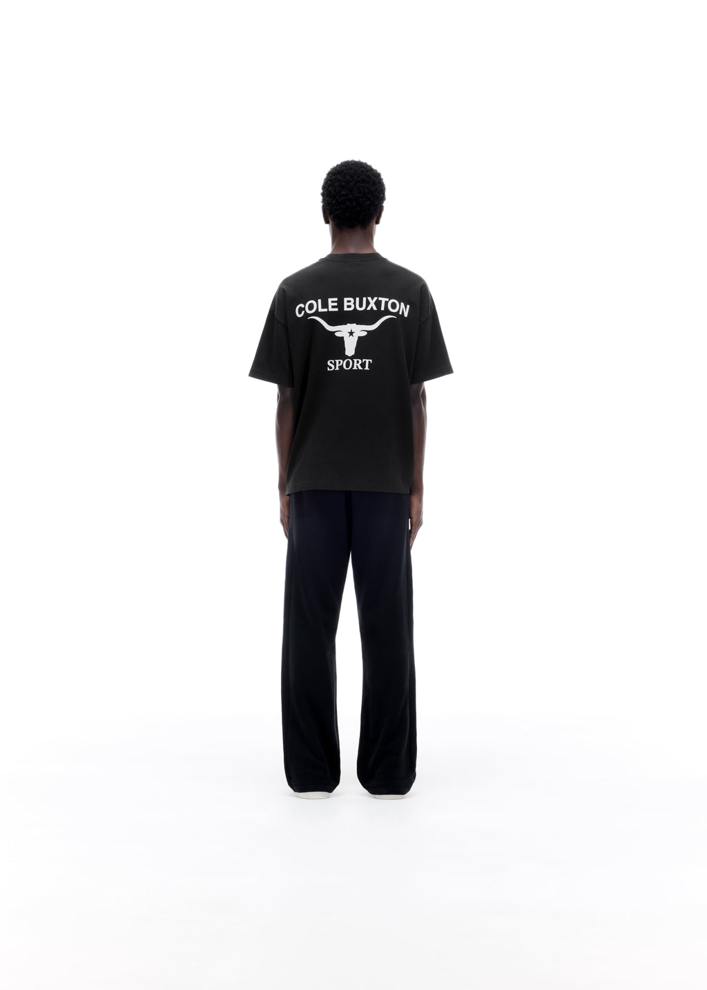 LONGHORN T-SHIRT - VINTAGE BLACK