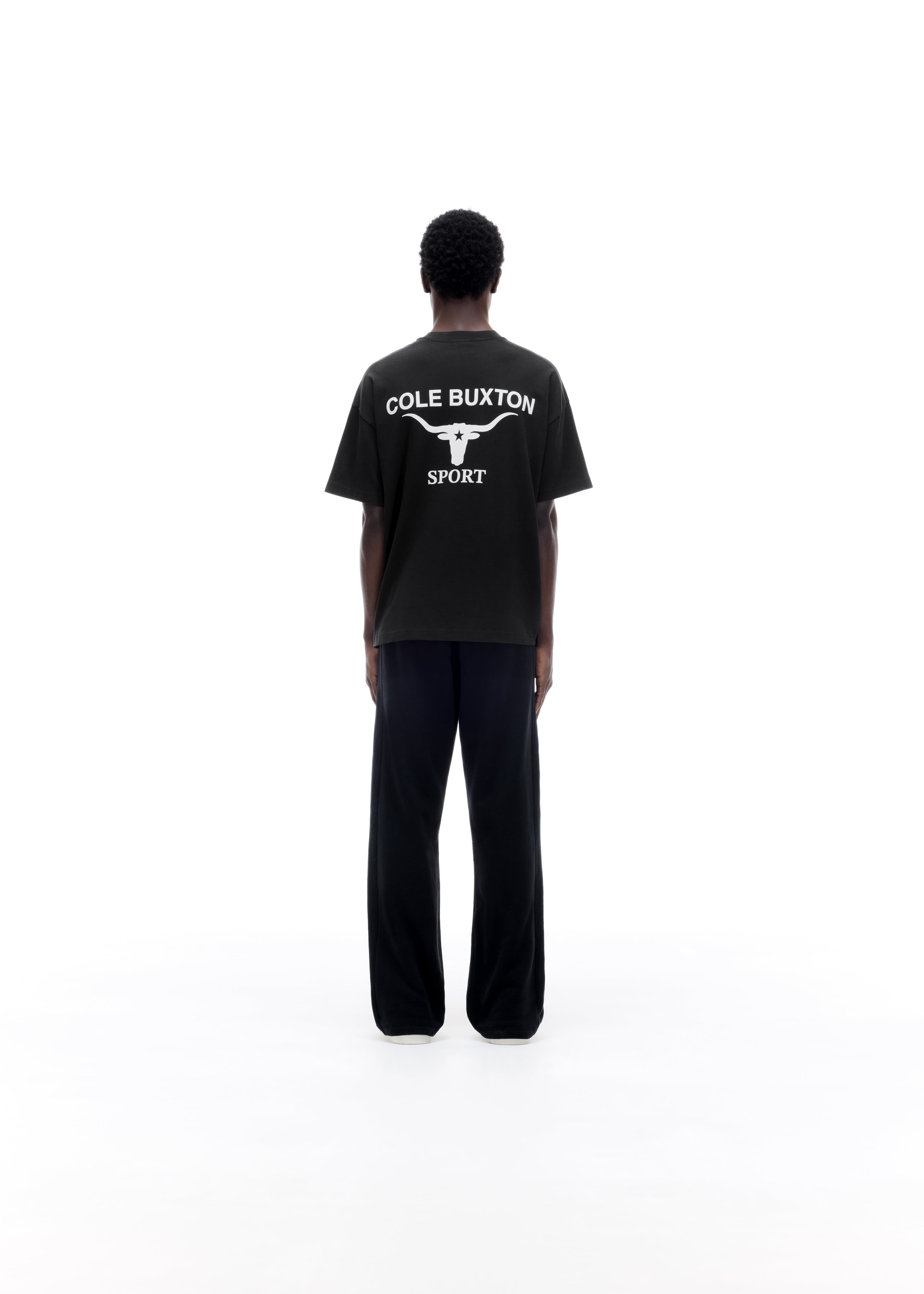 LONGHORN T-SHIRT - VINTAGE BLACK