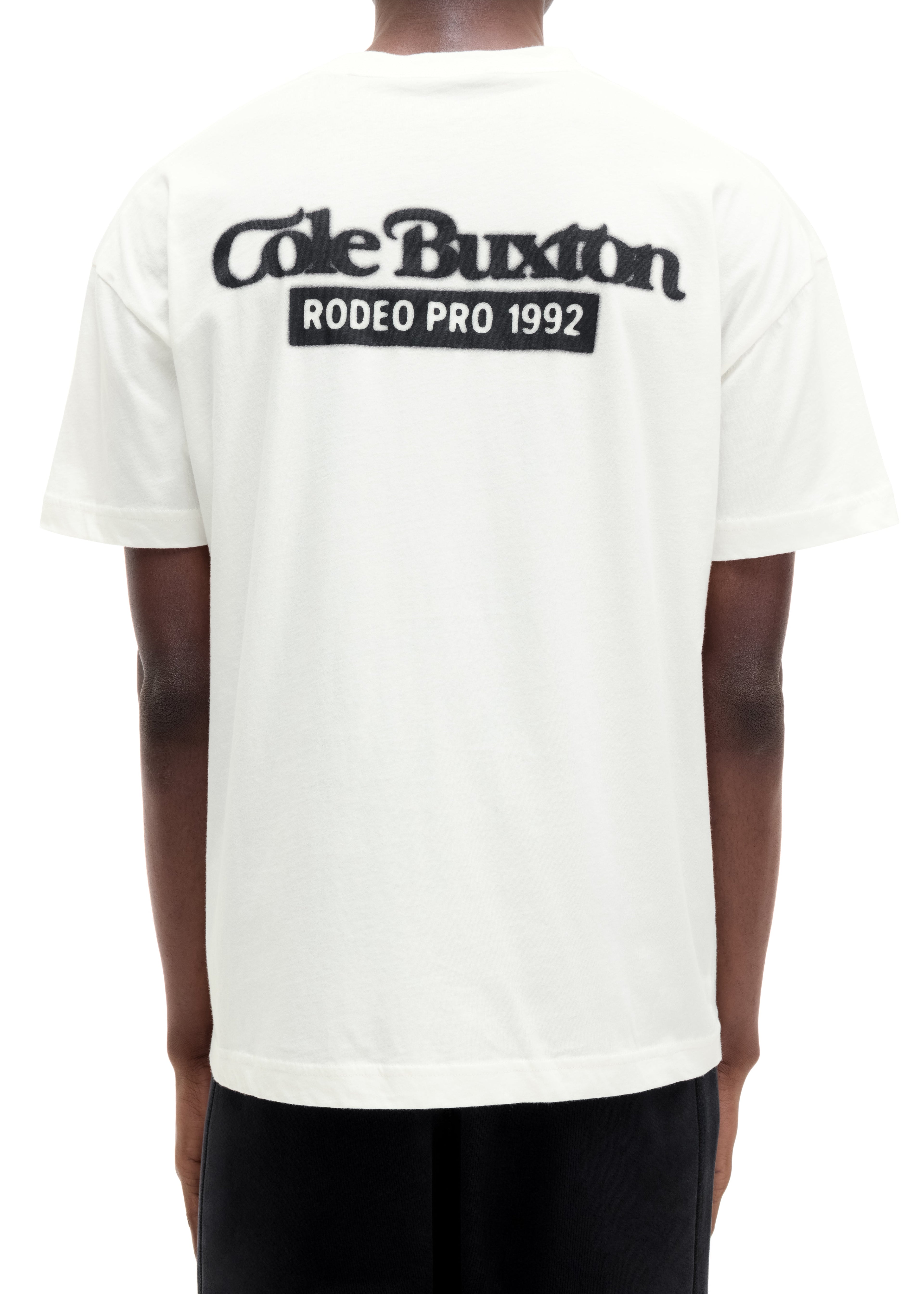RODEO PRO T-SHIRT - VINTAGE WHITE / BLACK