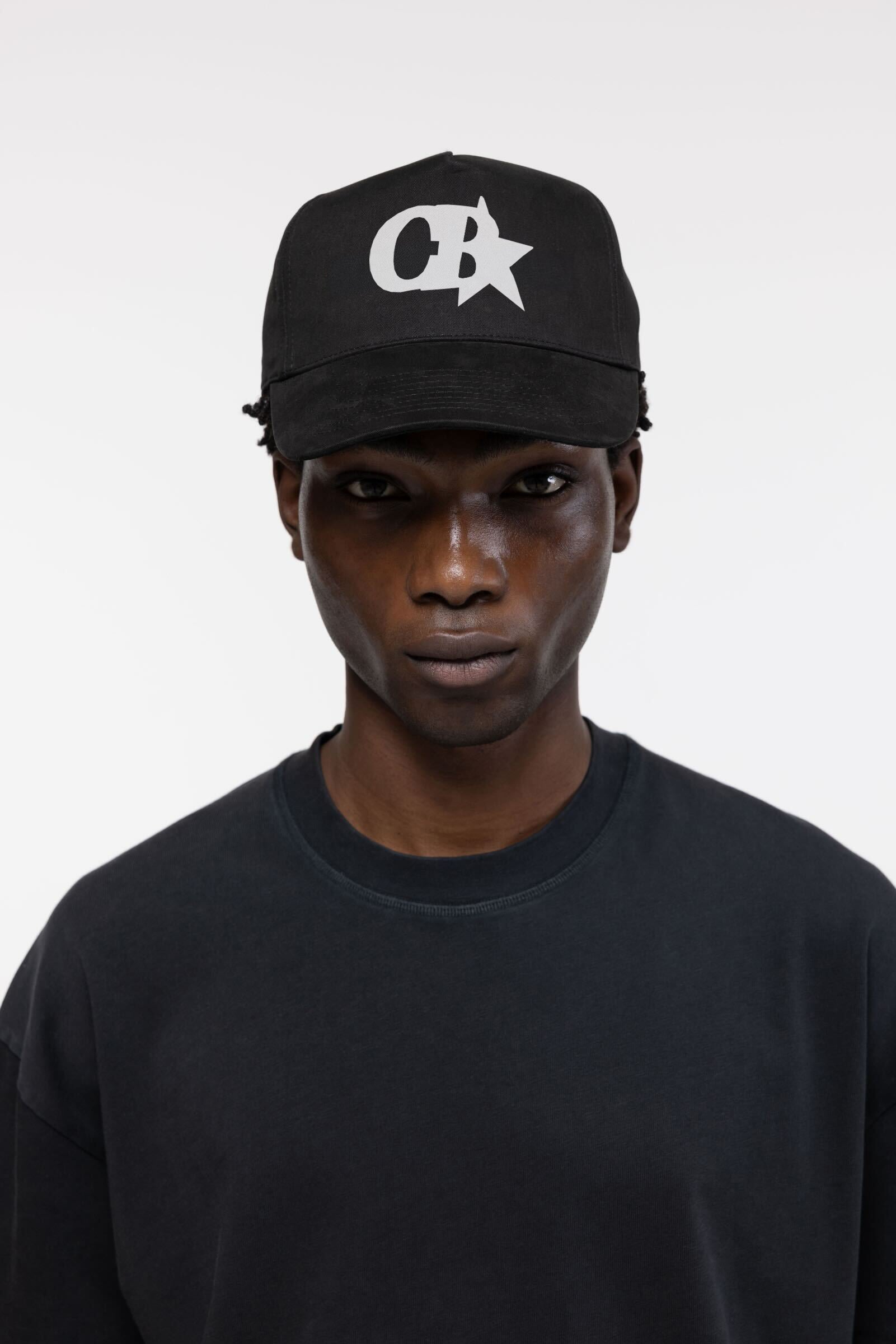 CB STAR TRUCKER CAP - BLACK