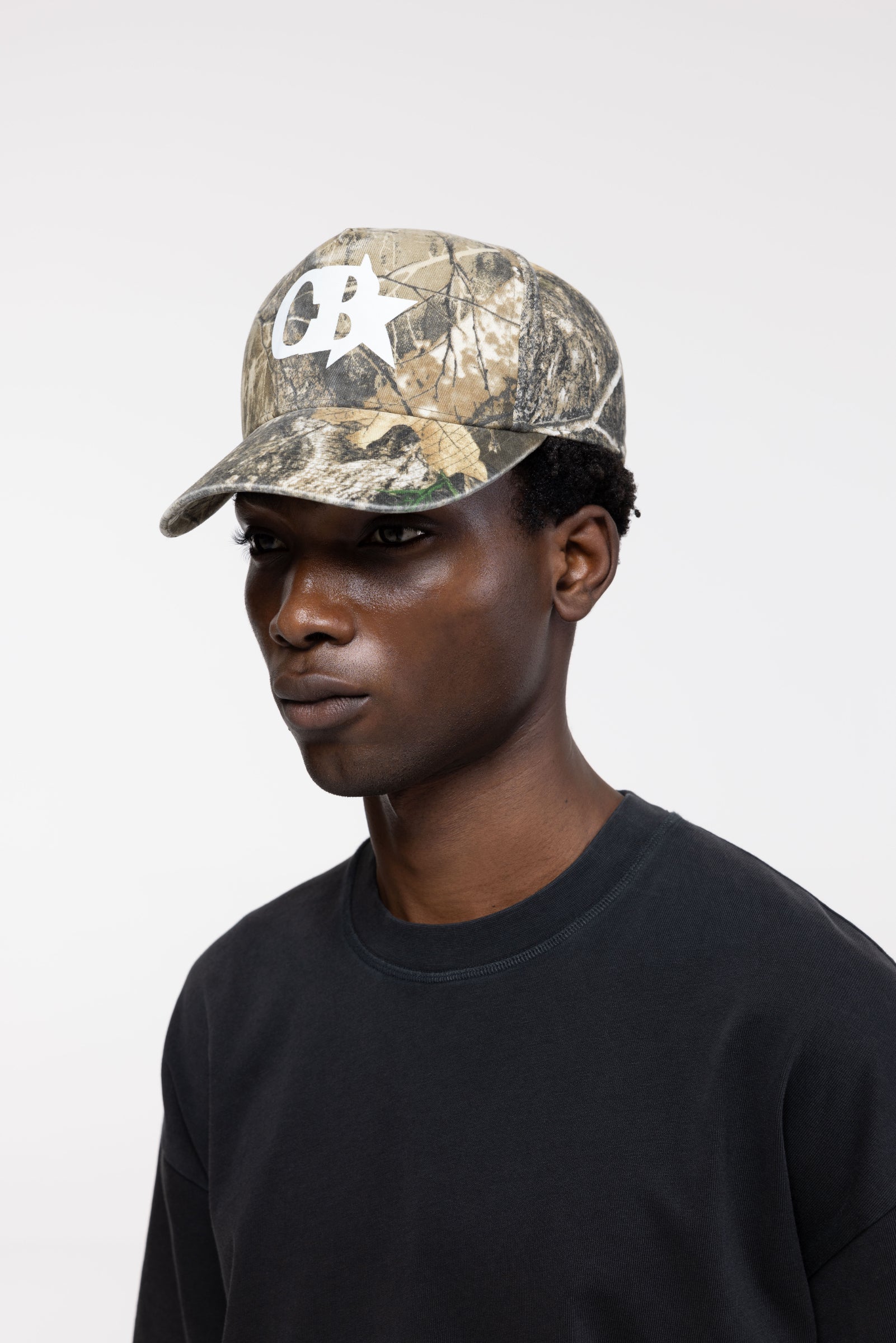 CB STAR REAL TREE TRUCKER CAP - REAL TREE