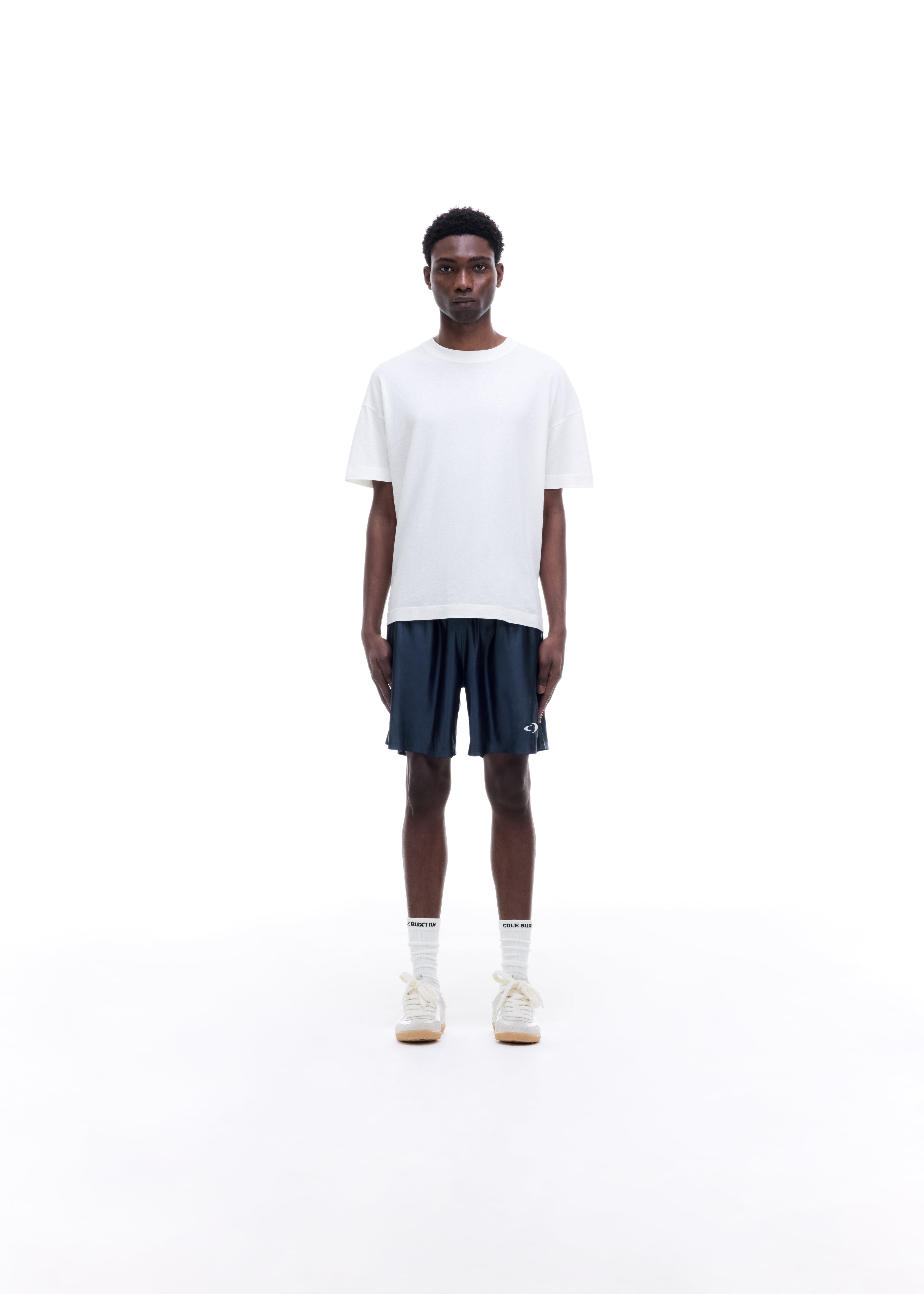 D+D EMBLEM SHORTS - BLUE