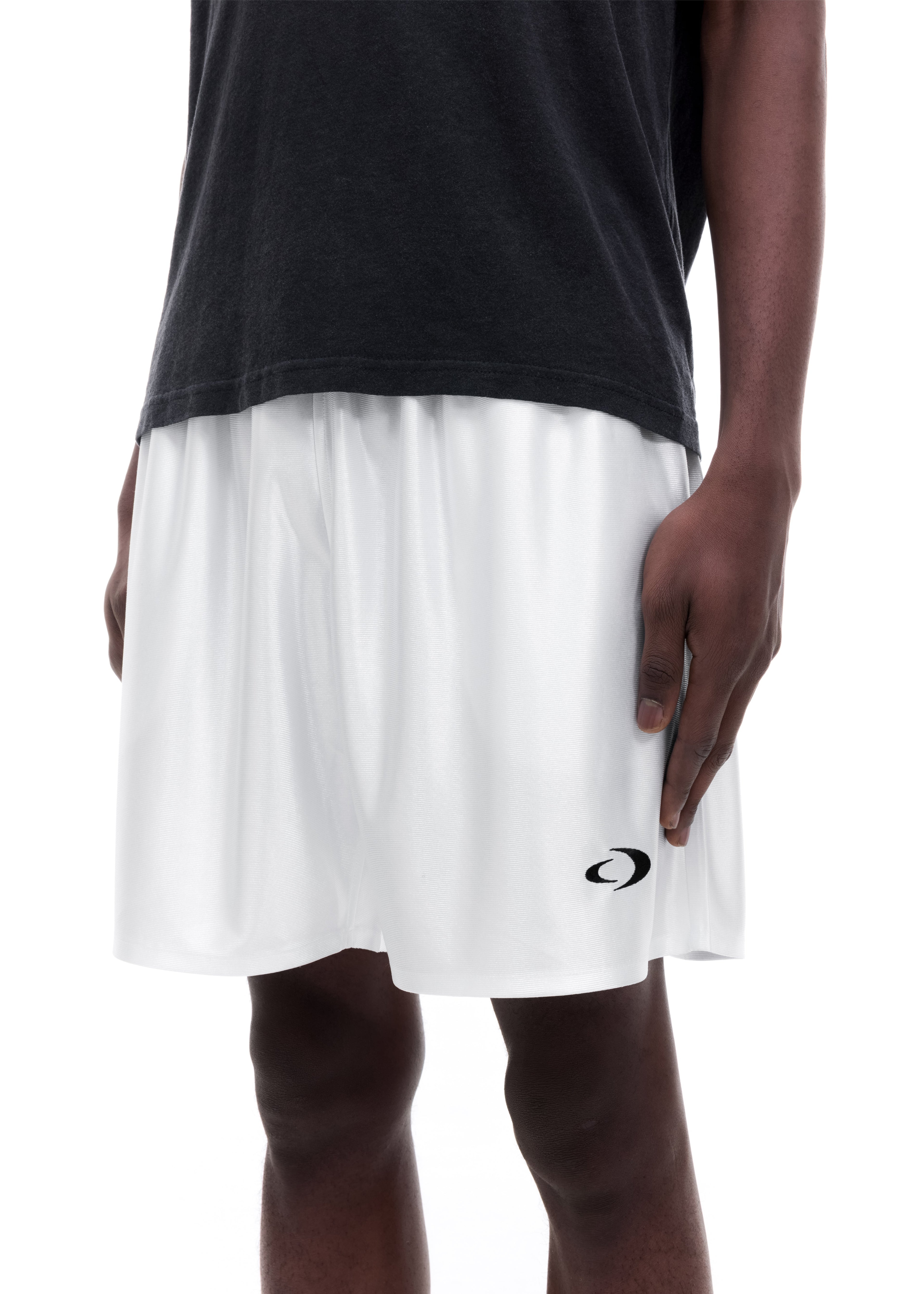 D+D EMBLEM SHORTS - WHITE