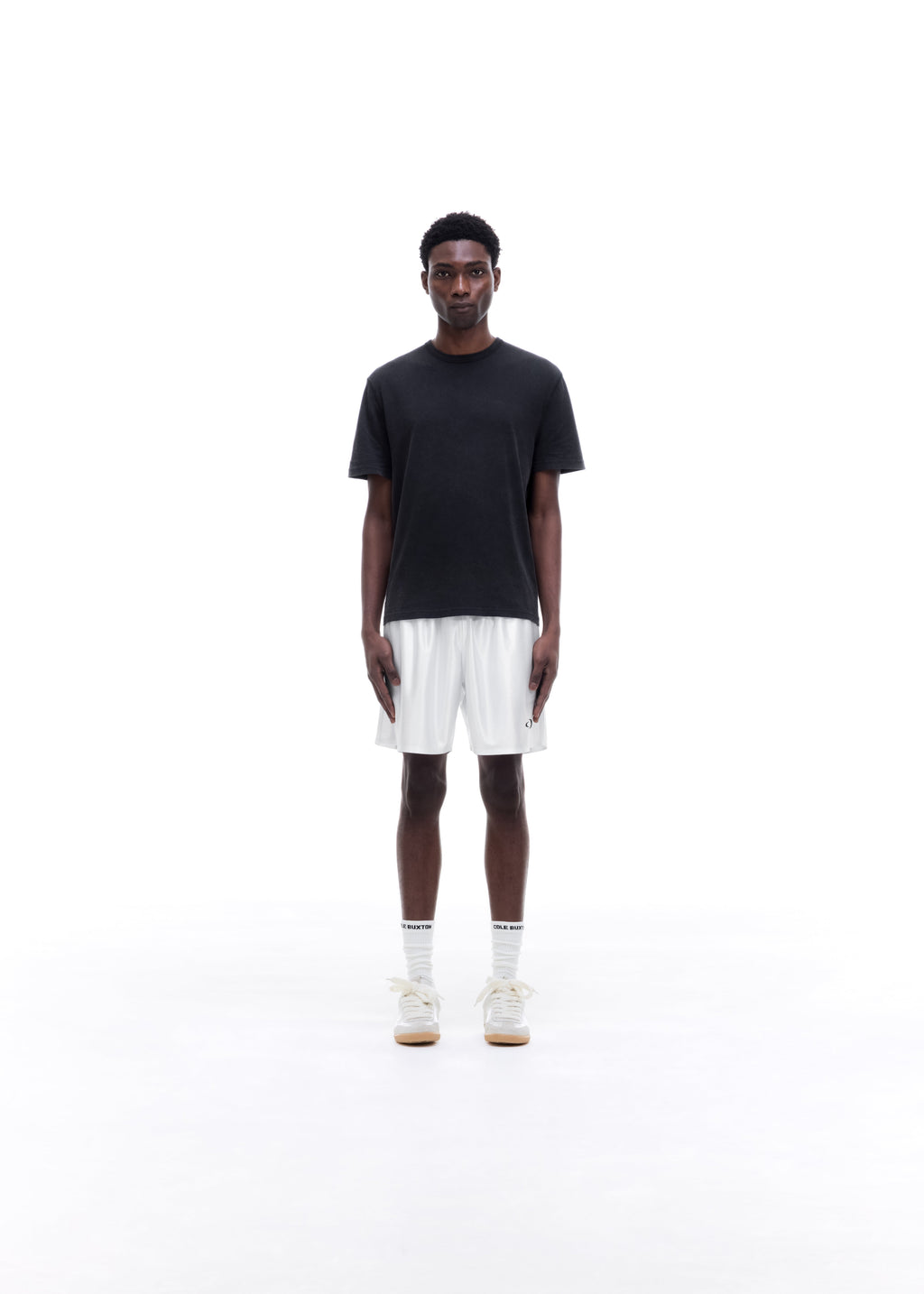 D+D EMBLEM SHORTS - WHITE