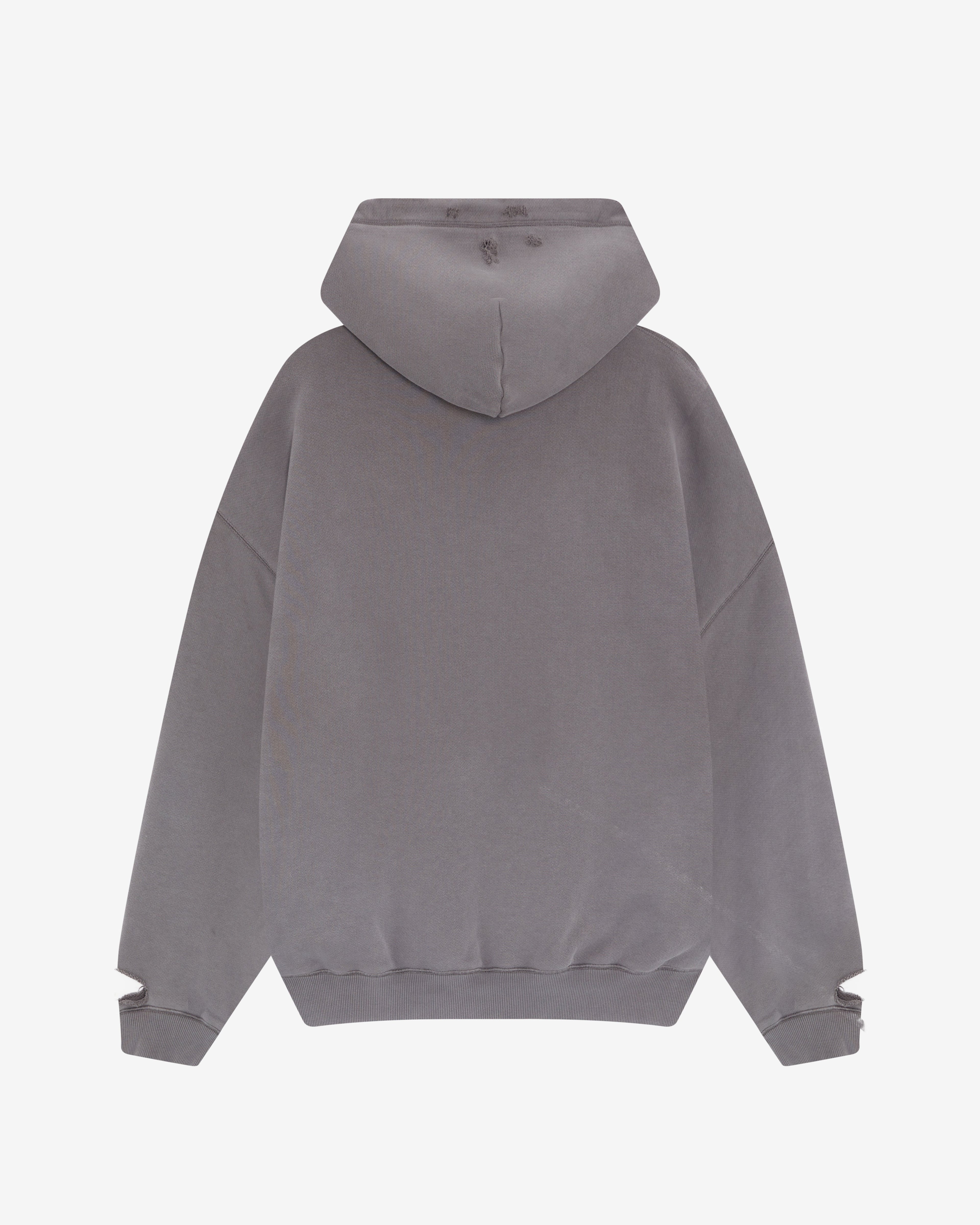 POCKET FADE HOODIE - GREY
