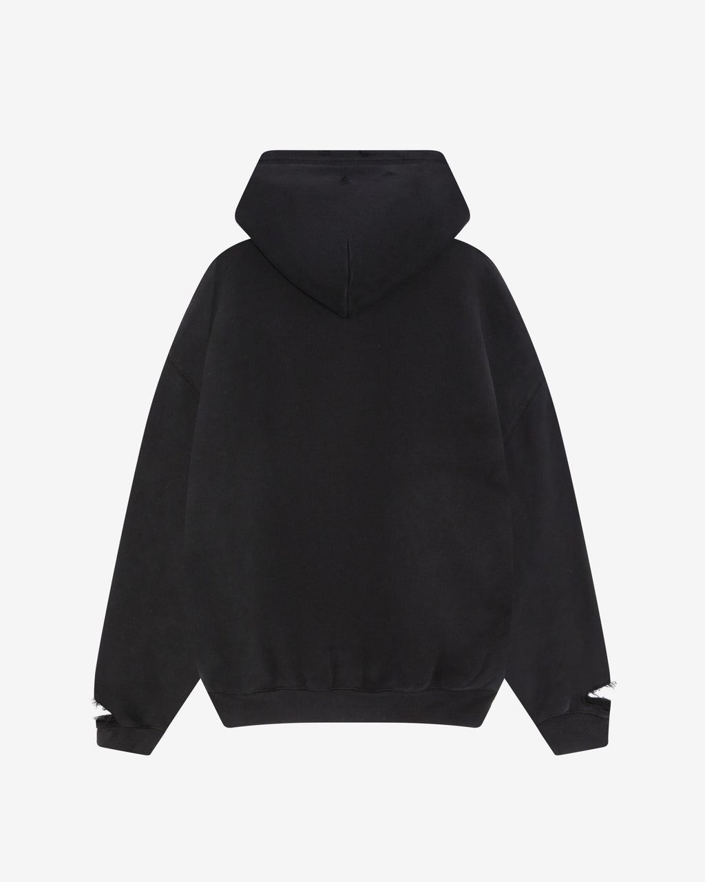 POCKET FADE HOODIE - VINTAGE BLACK