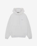 MINI LOGO HOODIE - HELLGRAU MELIERT