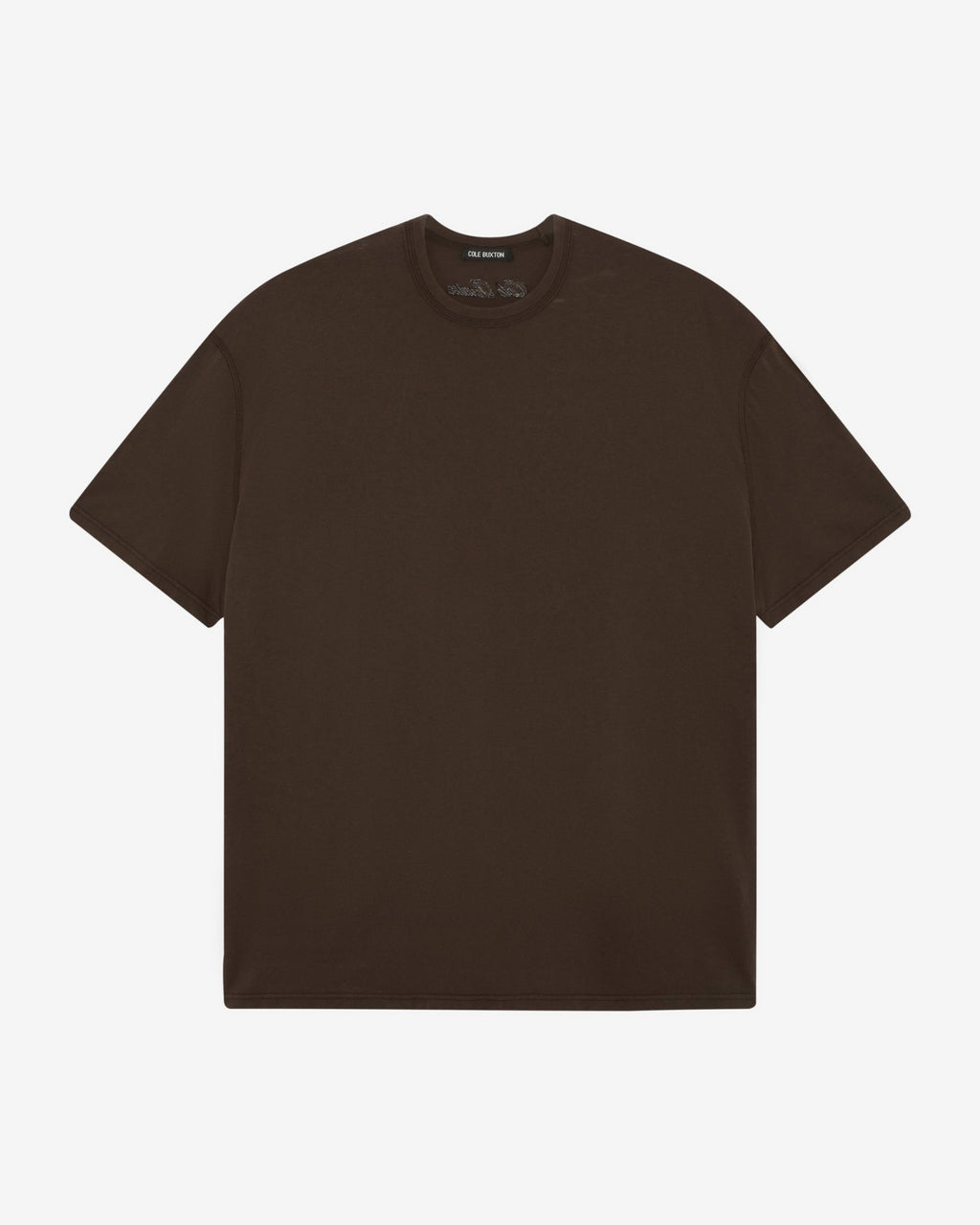 THE COLE T-SHIRT - DARK BROWN