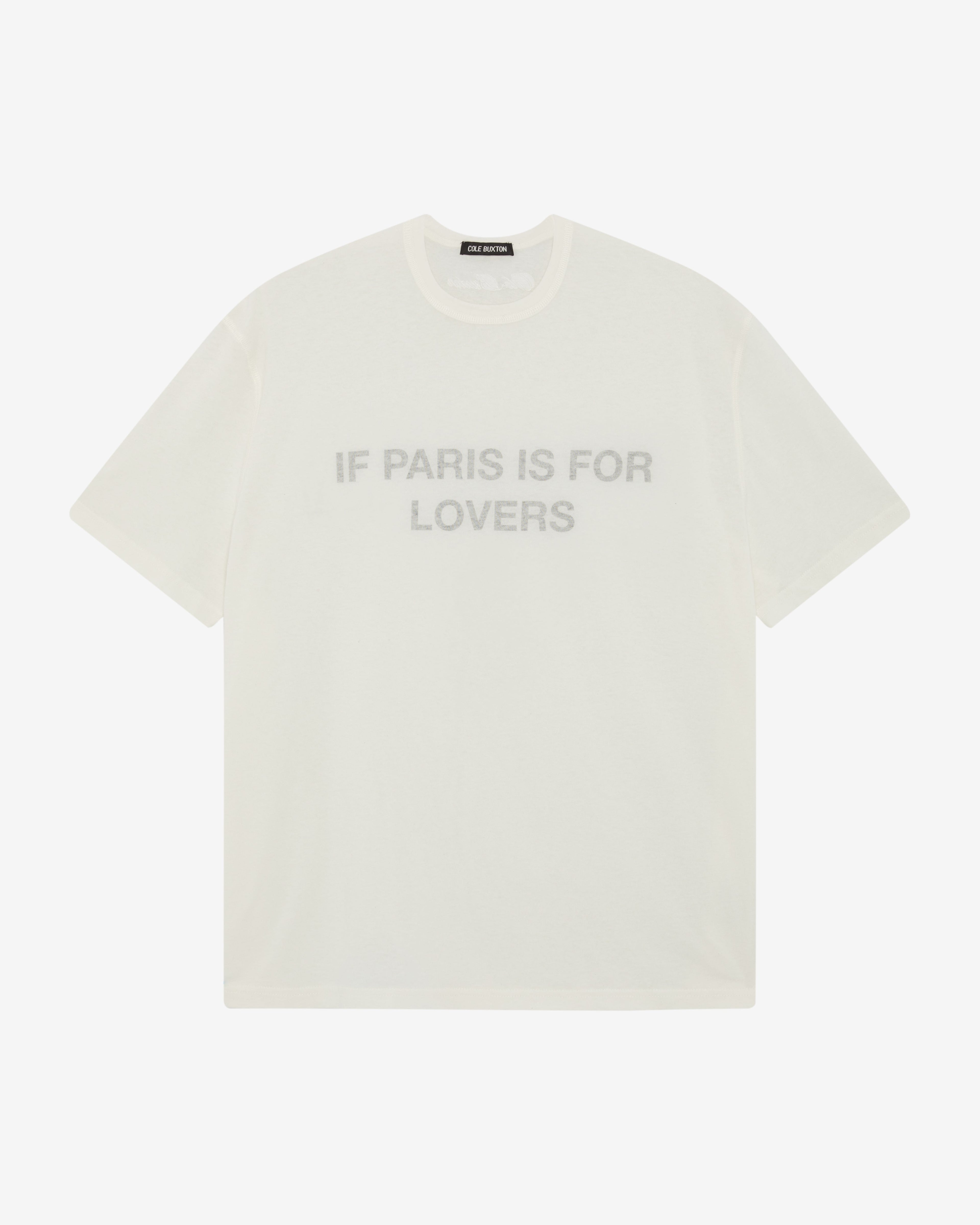 PARIS TEXAS T-SHIRT - VINTAGE WHITE