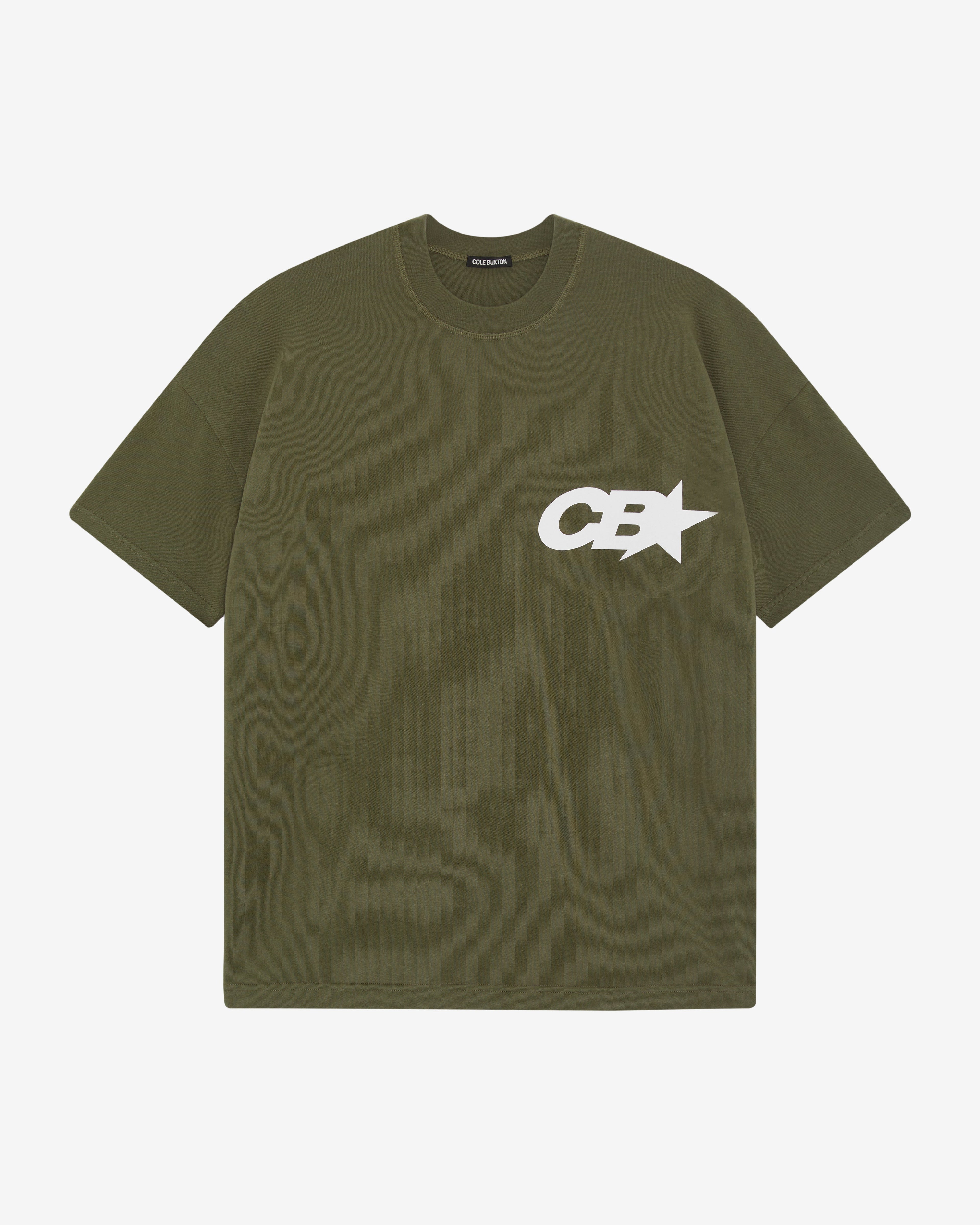 CB STAR RACING T-SHIRT - KHAKI