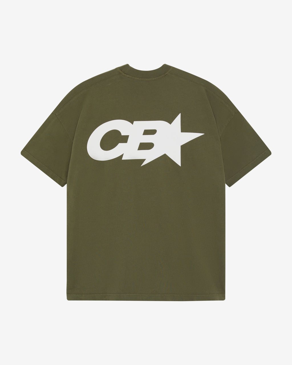 CB STAR RACING T-SHIRT - KHAKI