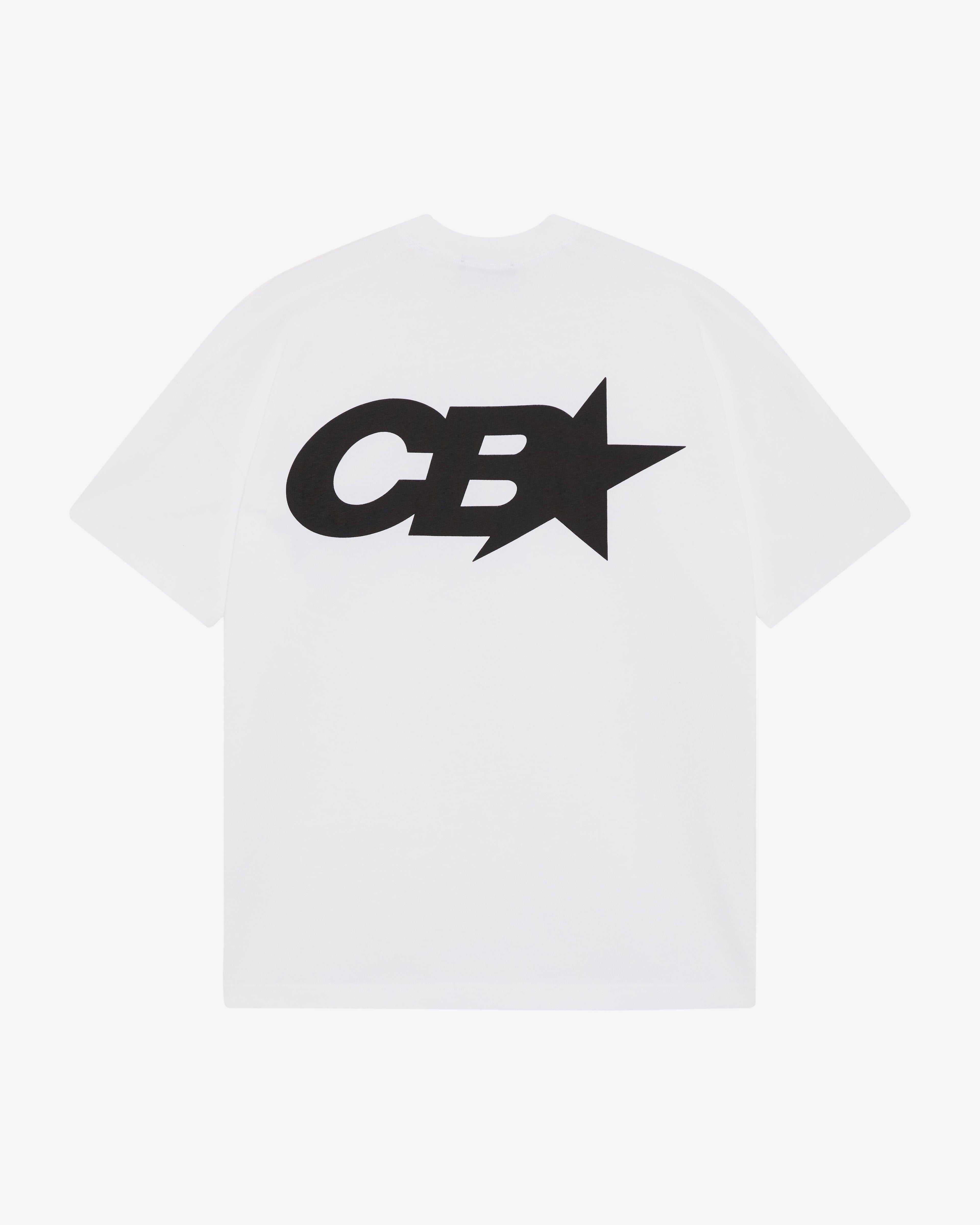 CB STAR RACING T-SHIRT - WHITE
