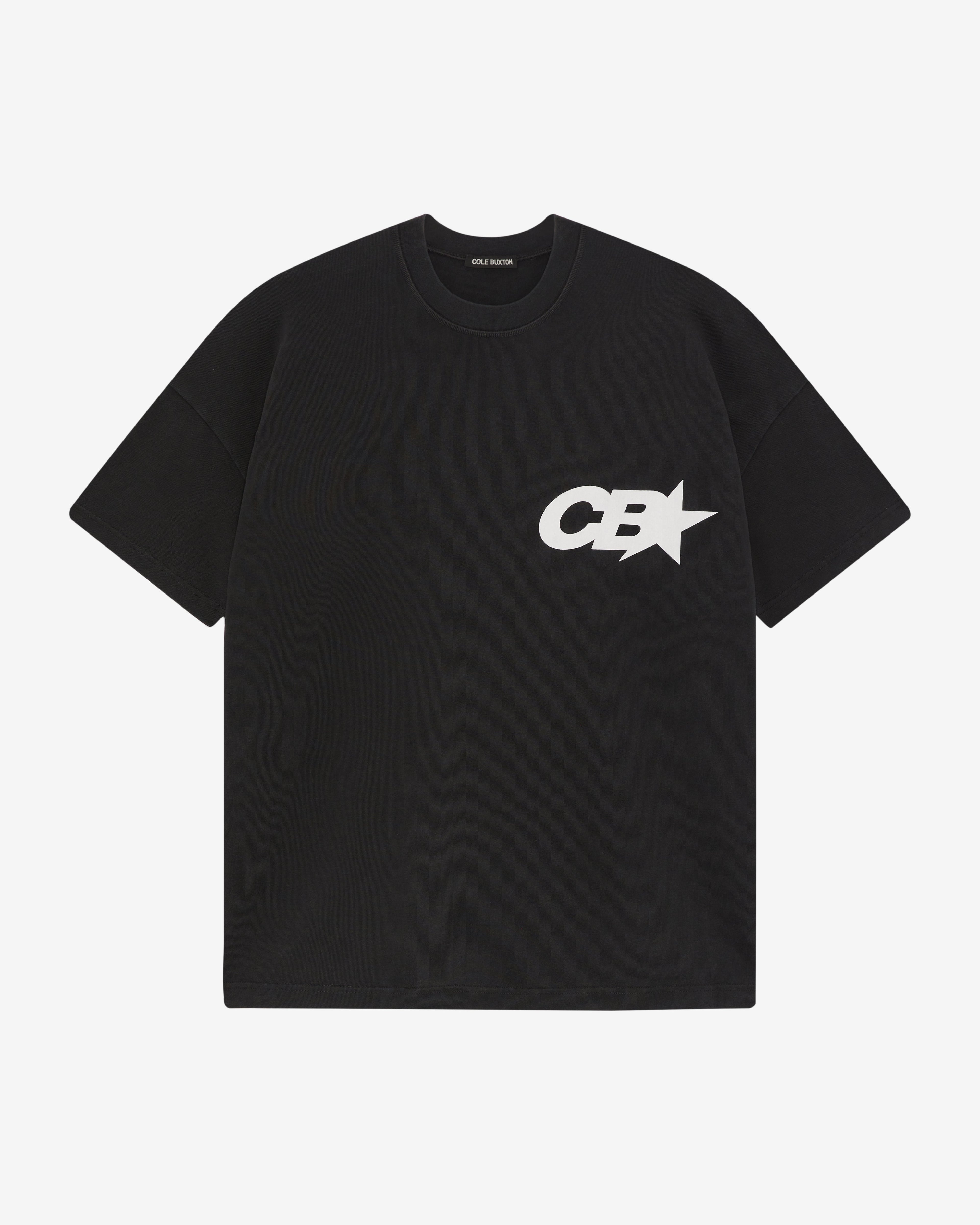 CB STAR RACING T-SHIRT - VINTAGE BLACK