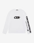 CB STAR RACING LONG SLEEVE - WHITE