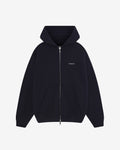 VINTAGE MINI LOGO ZIP HOODIE - VINTAGE NAVY