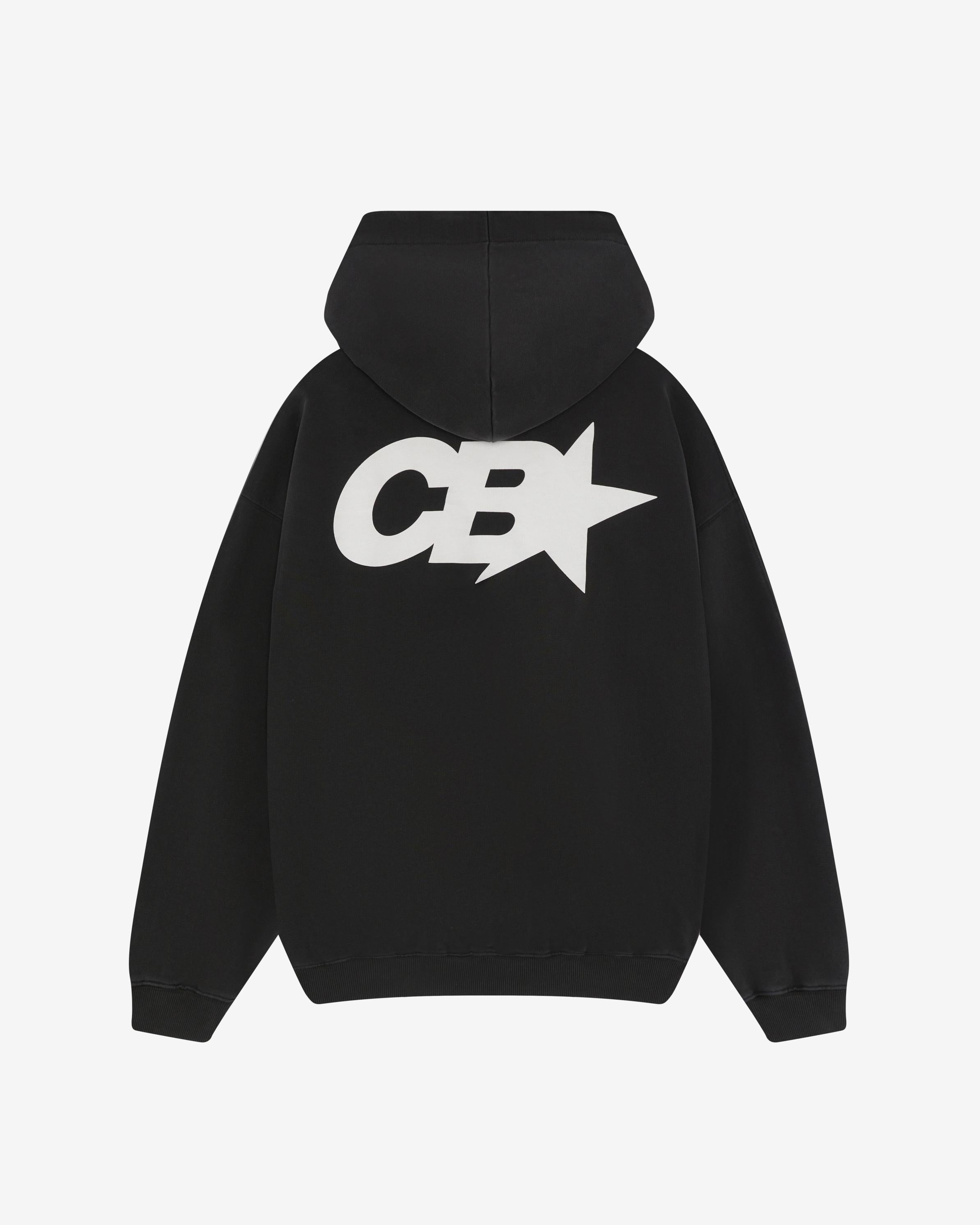 CB STAR RACING HOODIE - VINTAGE BLACK