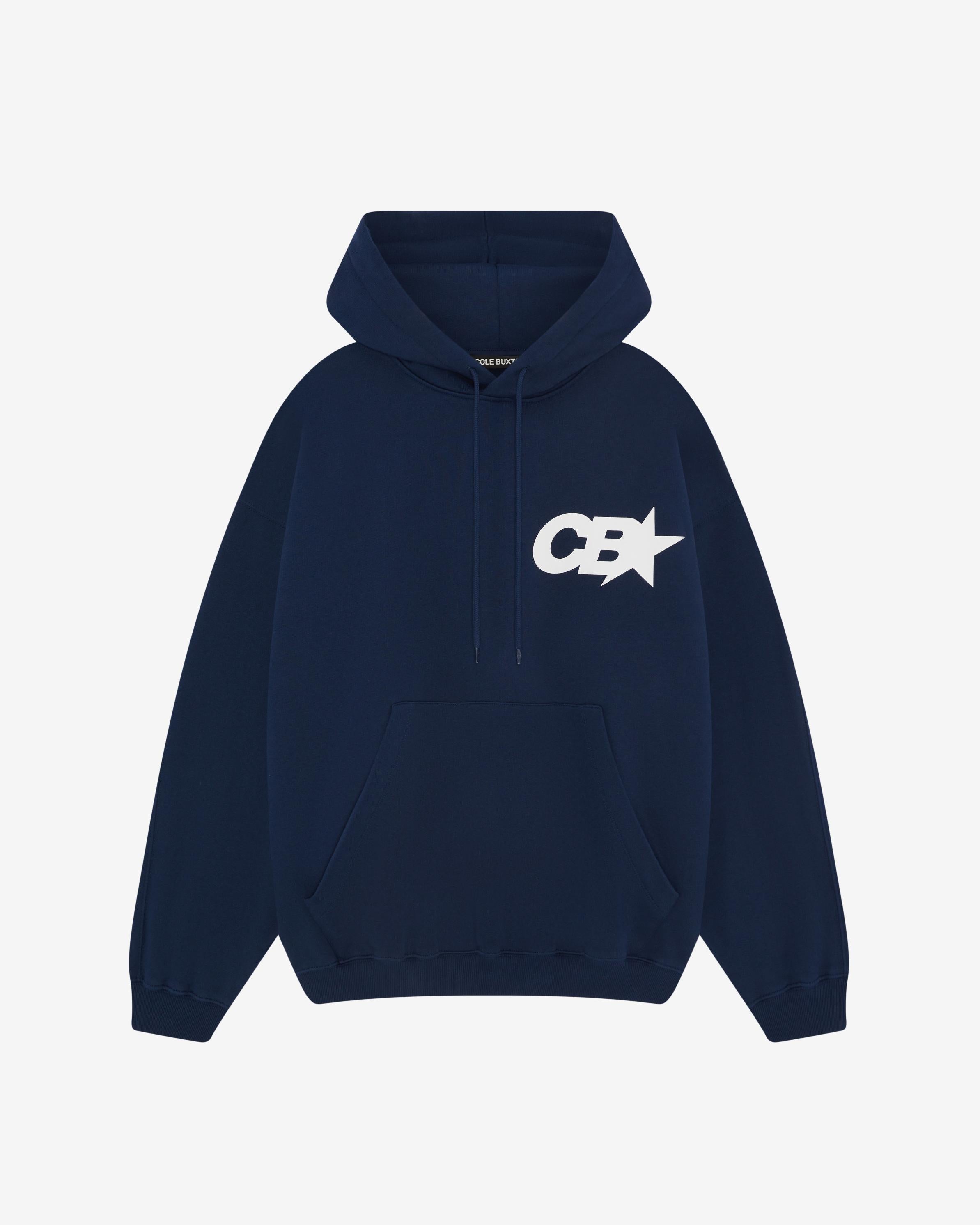 CB STAR RACING HOODIE - NAVY