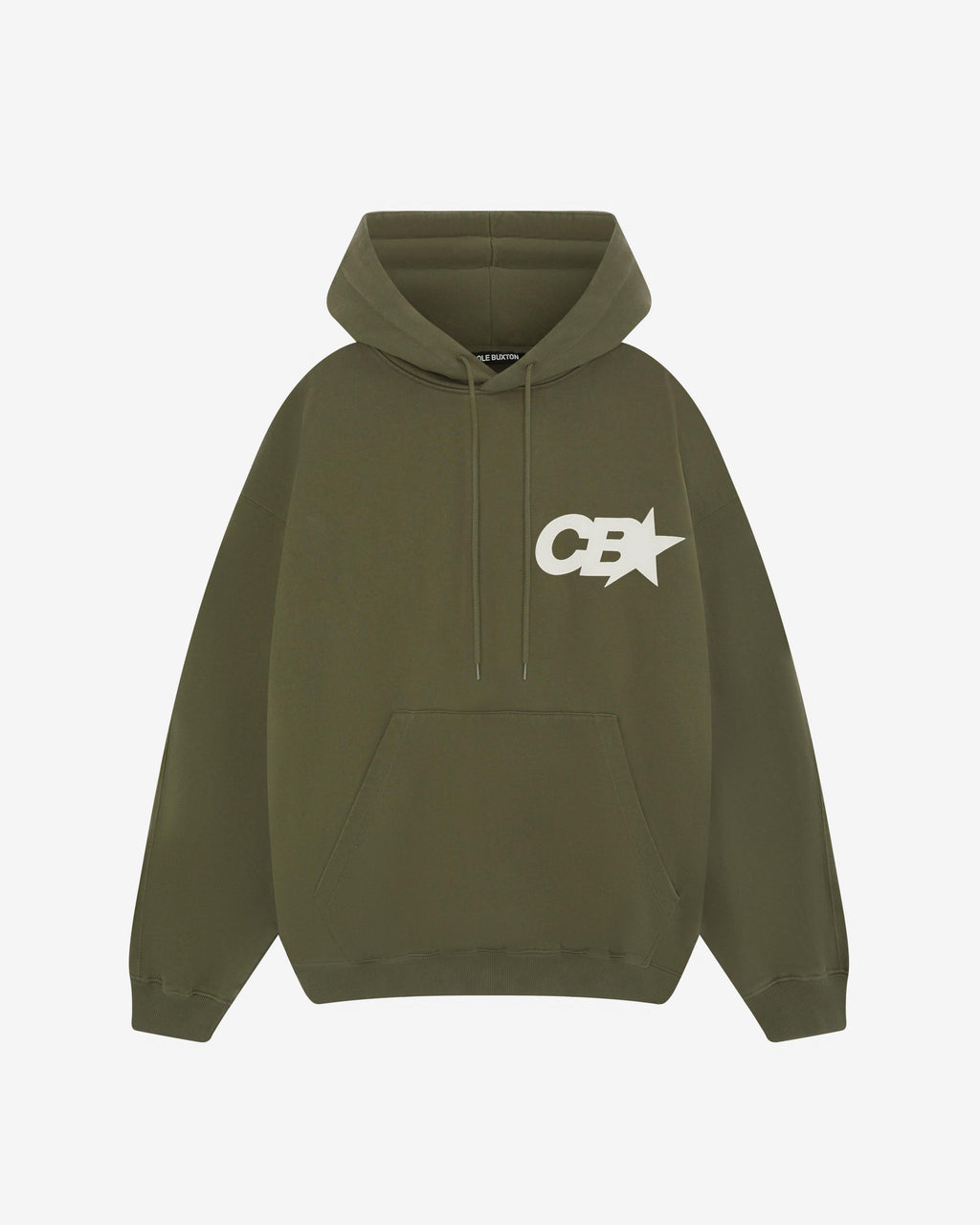 CB STAR RACING HOODIE - KHAKI