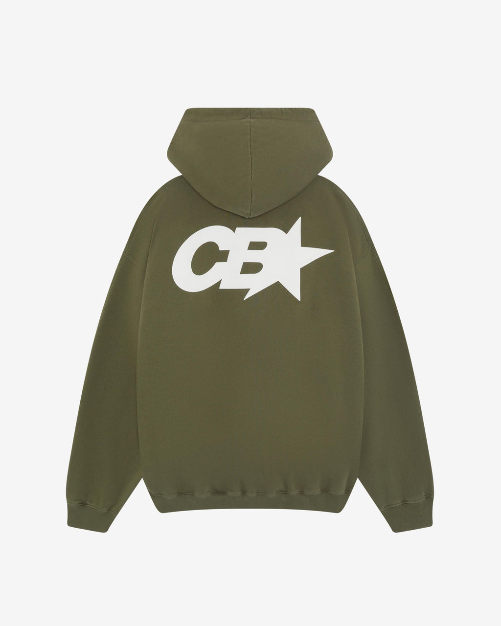 CB STAR RACING HOODIE - KHAKI