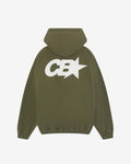 CB STAR RACING HOODIE - KHAKI