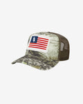 APX DOUBLE STAR FLAG CAP - REAL TREE APX