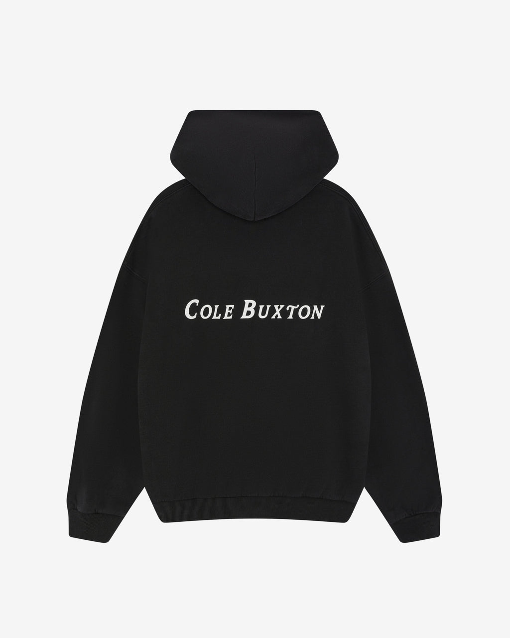 TWO STAR FLAG ZIPPED HOODIE - VINTAGE BLACK
