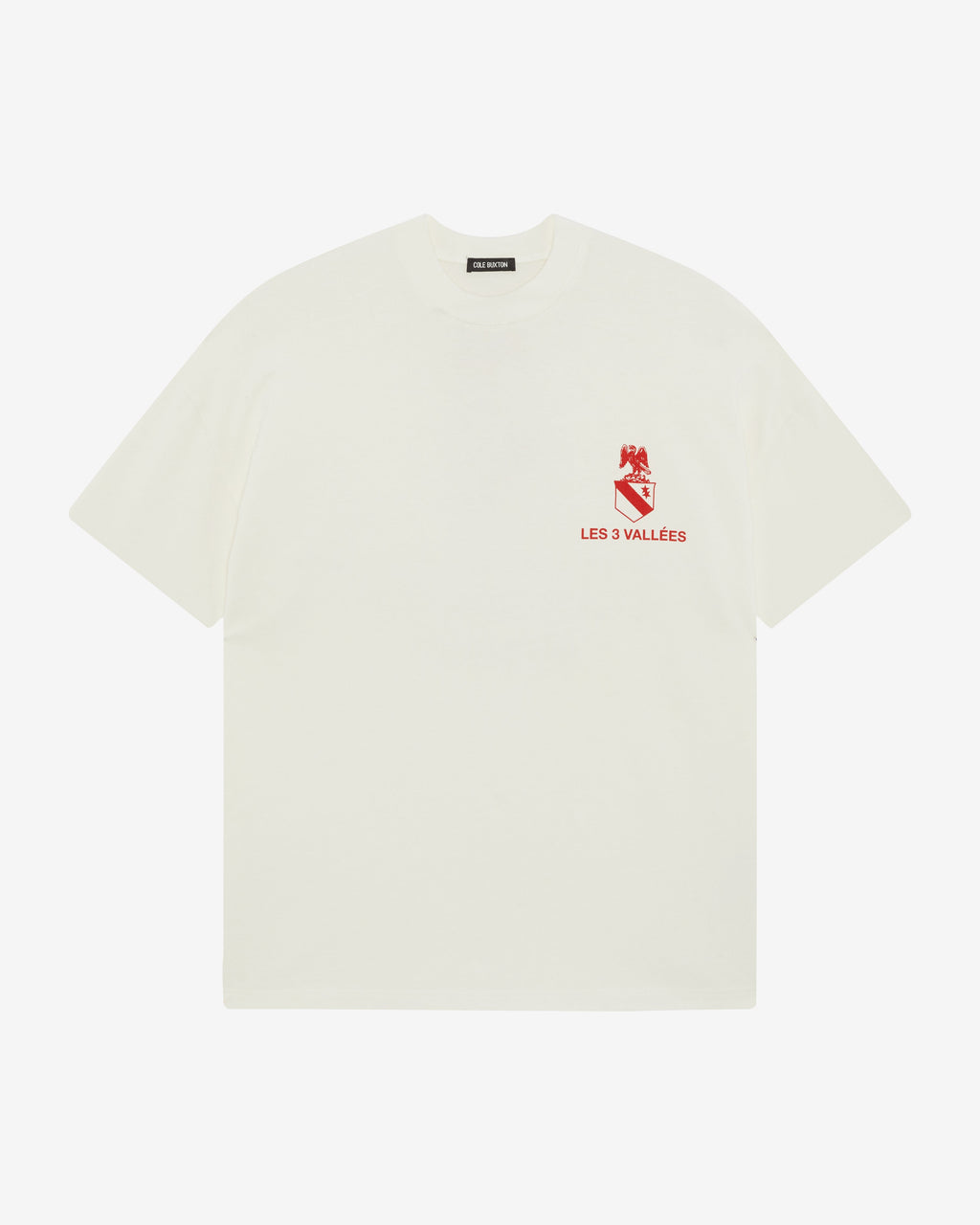 LES 3 VALLEES T-SHIRT - VINTAGE WHITE