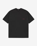 MINI LOGO T-SHIRT - VINTAGE BLACK / PINK