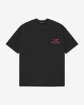 INTERNATIONAL T-SHIRT - VINTAGE BLACK / PINK