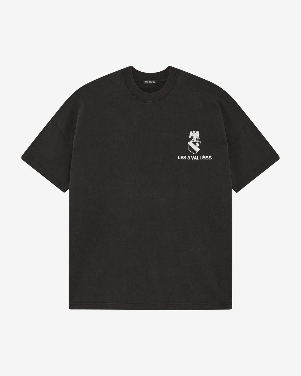 LES 3 VALLEES T-SHIRT - VINTAGE BLACK