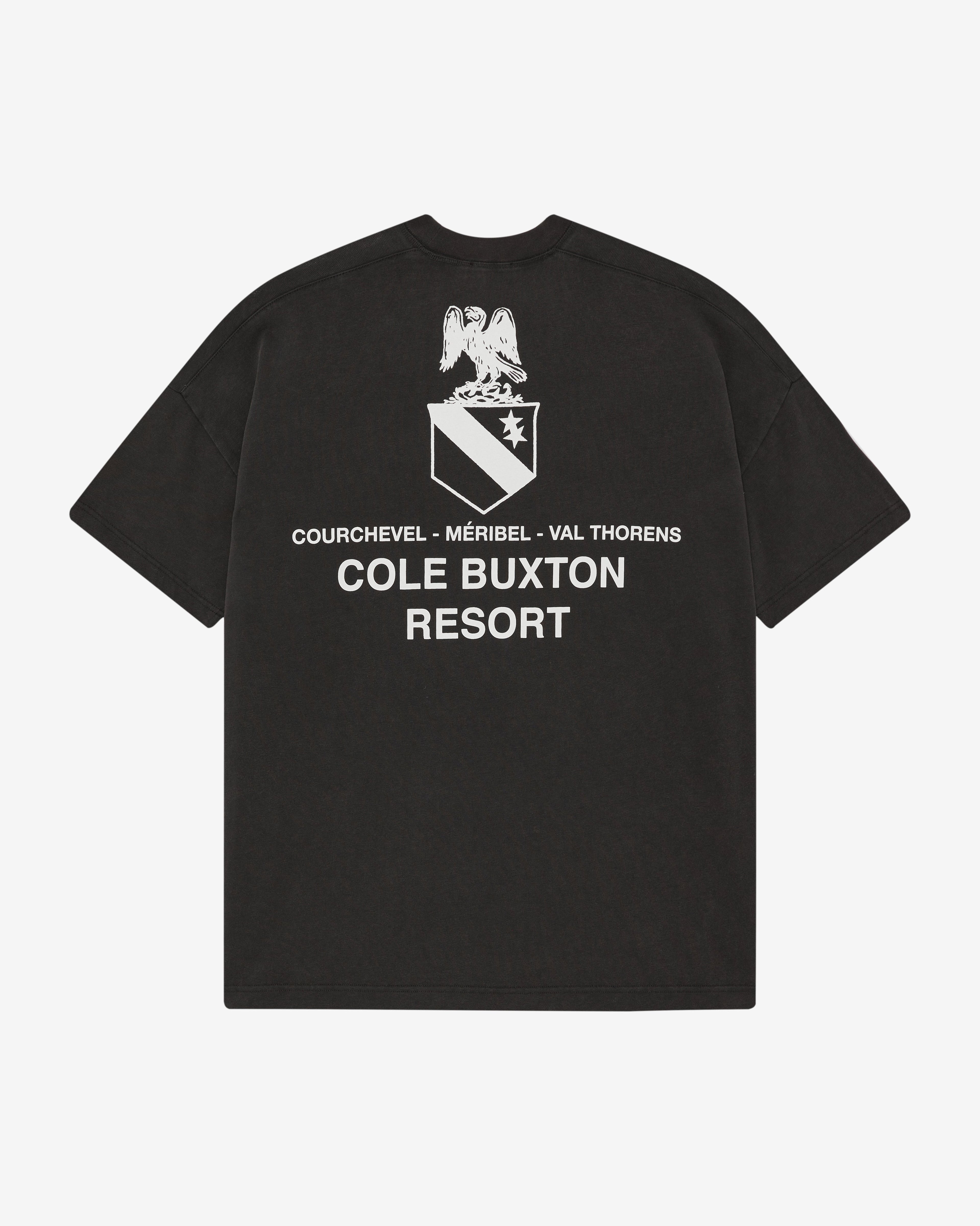 LES 3 VALLEES T-SHIRT - VINTAGE BLACK