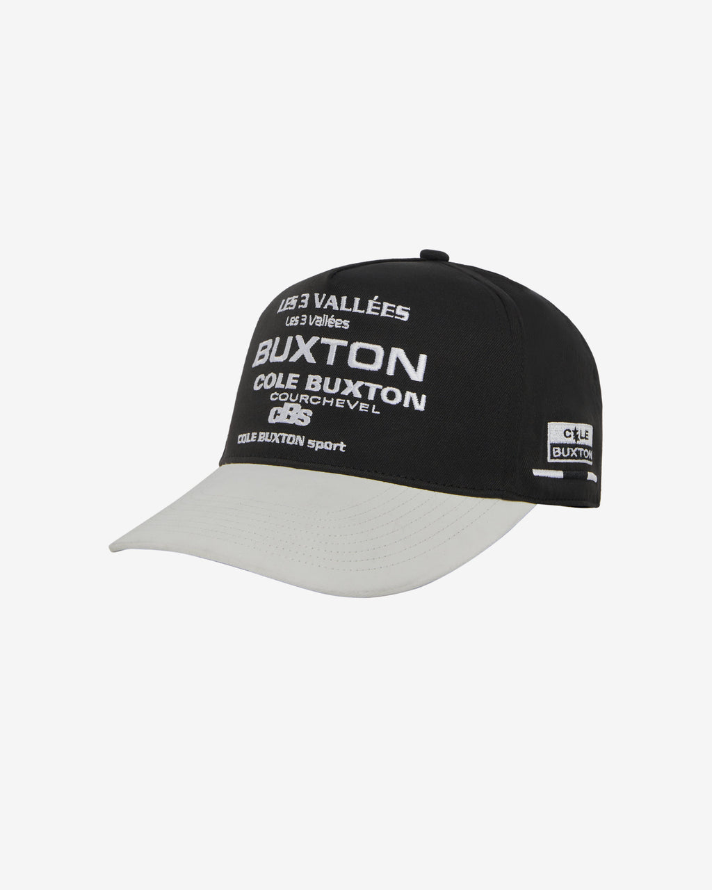 EURO RALLY CAP - VINTAGE BLACK / WHITE