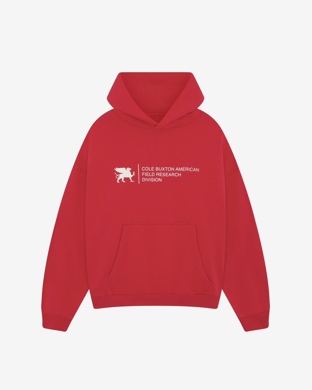 RESEARCH DIVISION HOODIE - RED