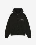 COLE BUXTON SPORT ZIPPED HOODIE - VINTAGE BLACK