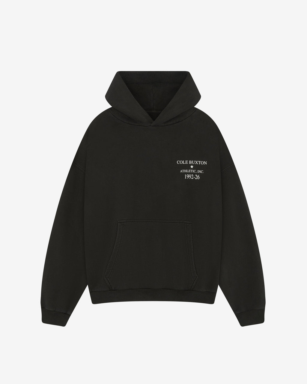 ATHLETIC INC HOODIE - VINTAGE BLACK